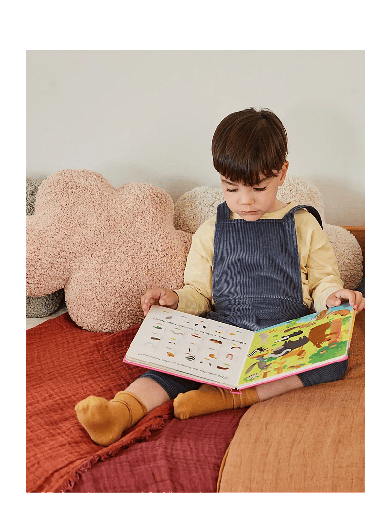 Lorena Canals - Floor cushion Clouds Rose - ilupadjad - rose - 2