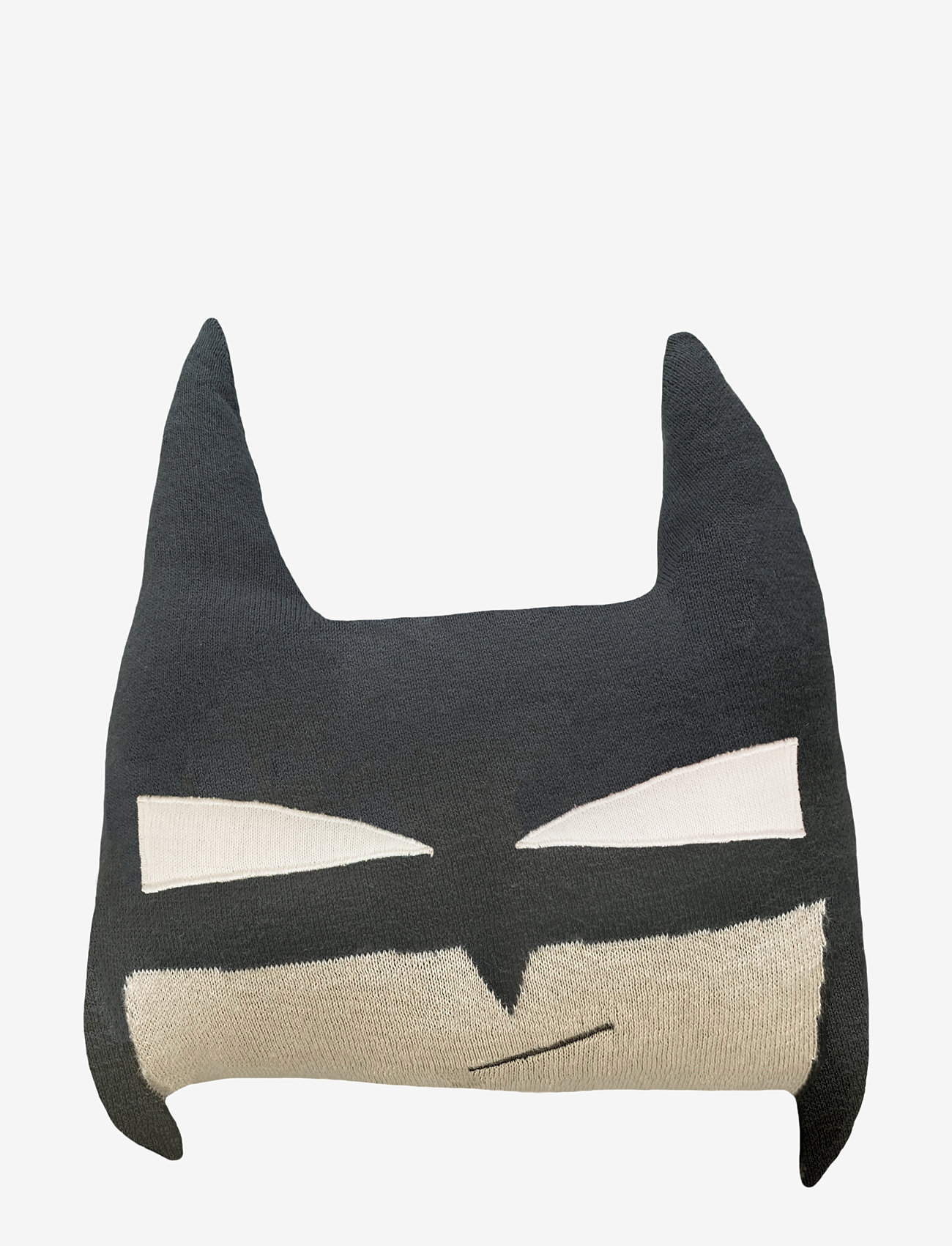 LORENA CANALS Strick Cushion Batboy Grau - 30X 35CM - Kinder