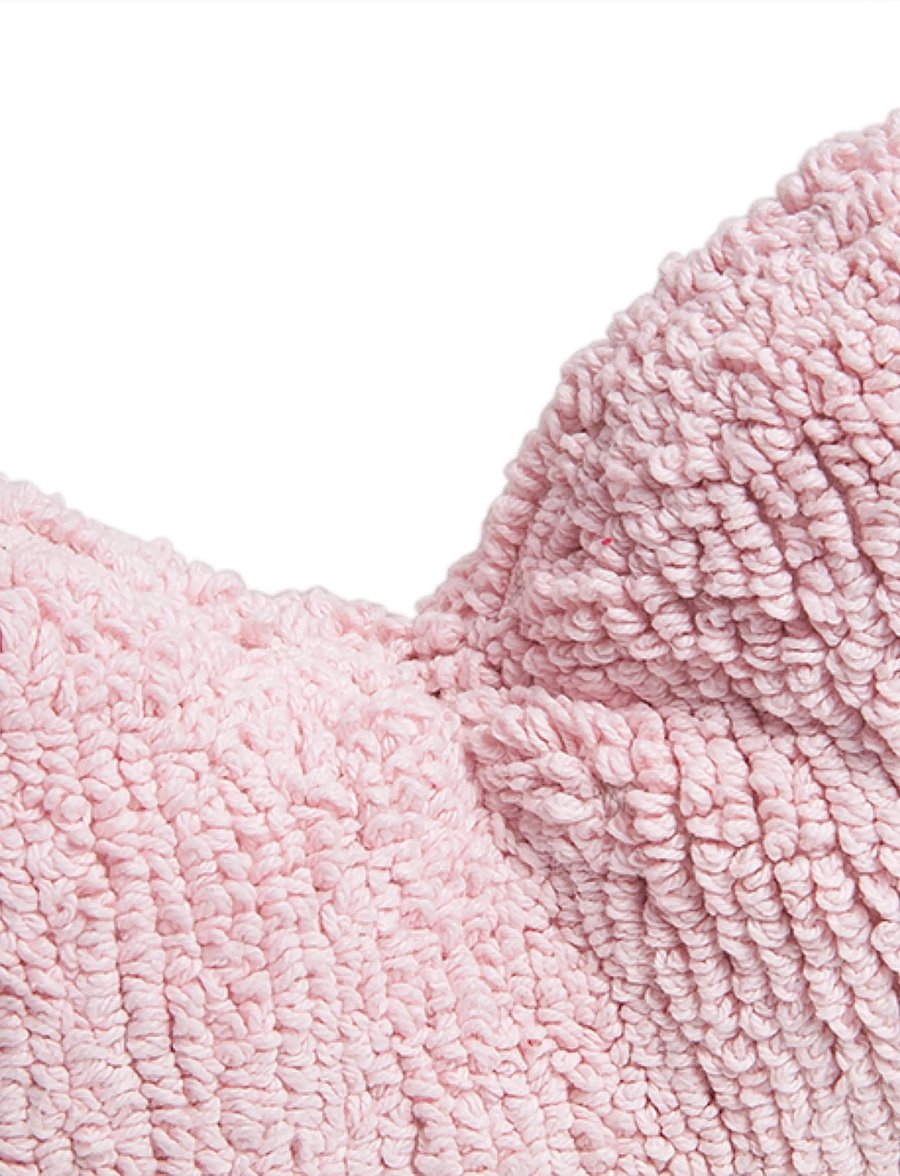 Lorena Canals - Cushion Heart Pink - dekorative kissen - light pink - 3