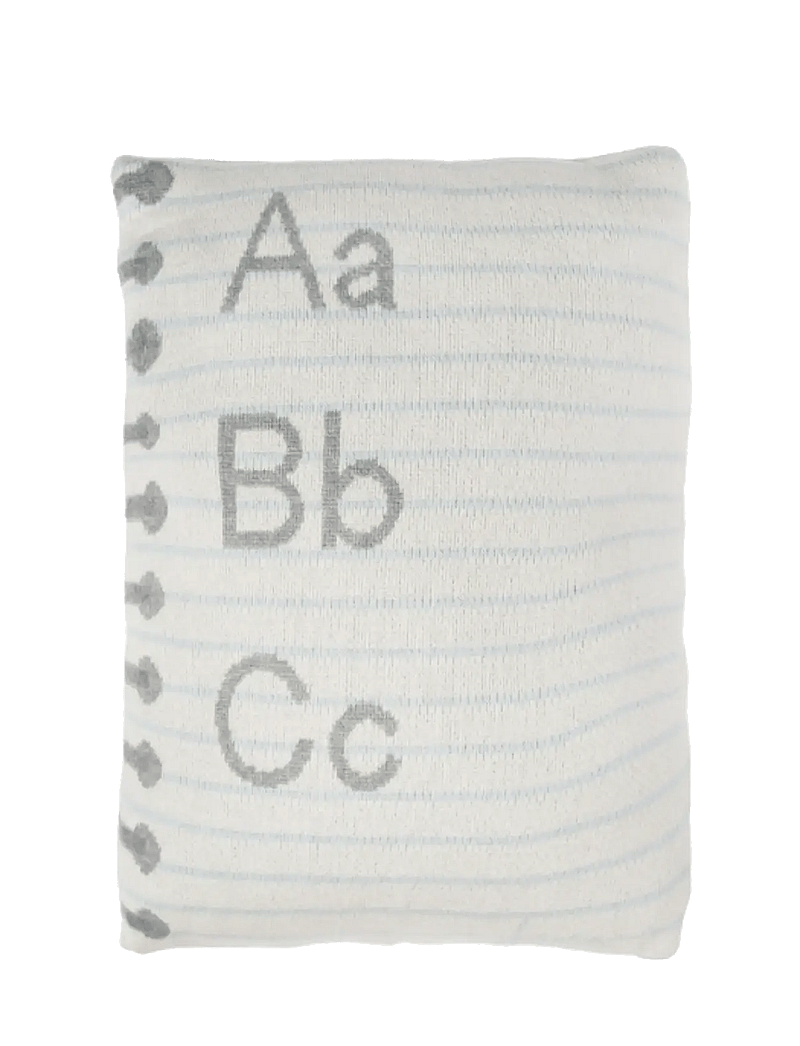 Lorena Canals - Knitted Cushion Notebook - pyntepuder - natural , sea blue, light grey melange, grey melange - 0