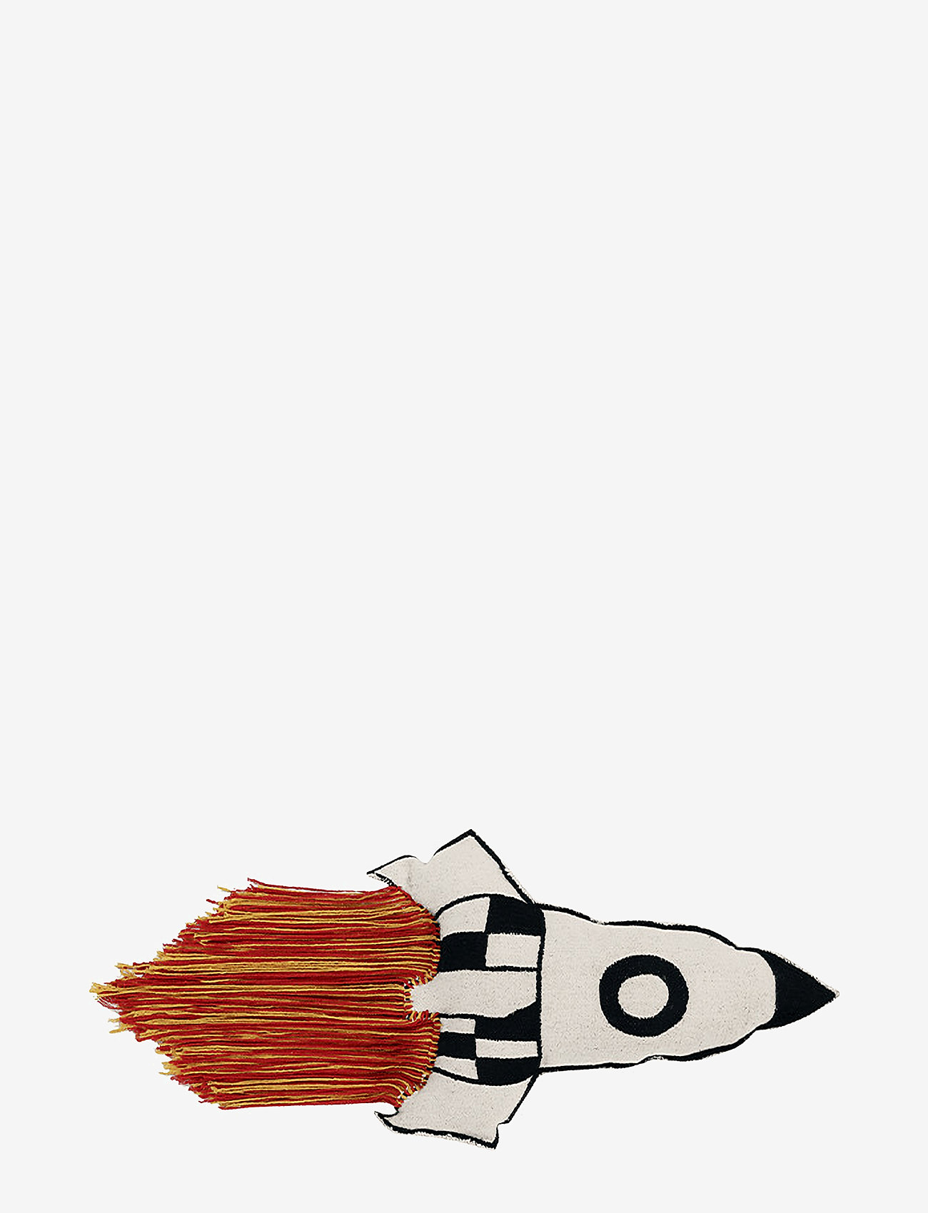 Lorena Canals - Cushion Rocket - natural, black, red, mustard - 0