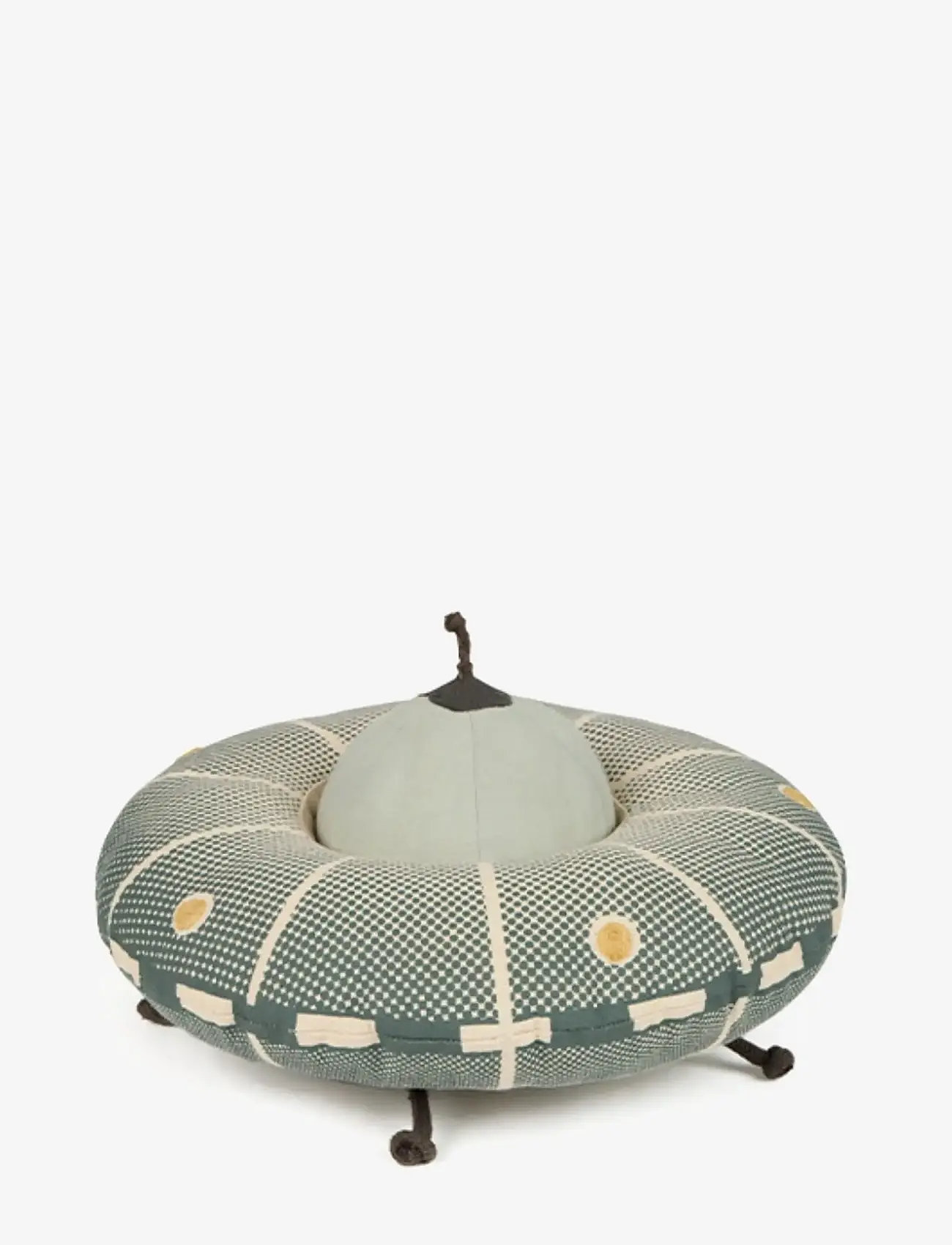 Lorena Canals - Cushion Interactive UFO - dekorative kissen - natural, dark grey, trazo green, honey, blue sage - 0