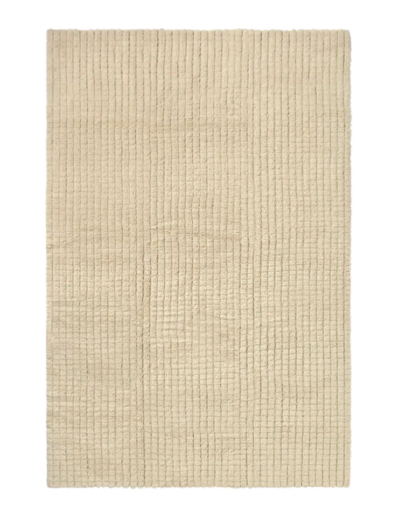 Lorena Canals Wool Runner Rug Net, Uldtæppe, Beige, Str: 80X 230CM