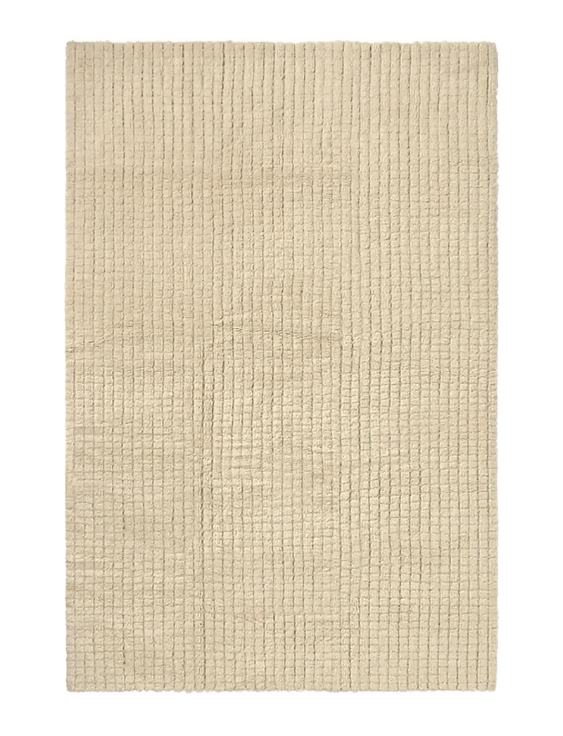 Lorena Canals - Wool Runner Rug Net - ullmattor - natural canvas, natural,sea shell - 1
