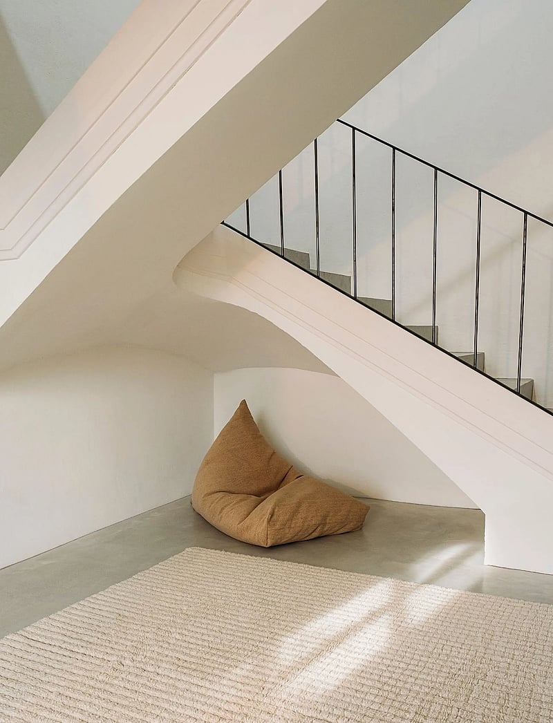 Lorena Canals - Wool Rug Net - uldtæpper - natural canvas, natural,sea shell - 0