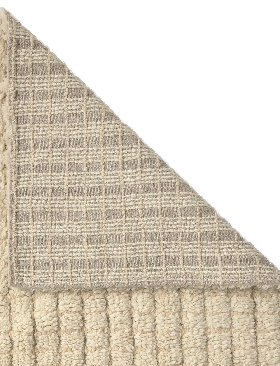 Lorena Canals - Wool Rug Net - wollteppiche - natural canvas, natural,sea shell - 5