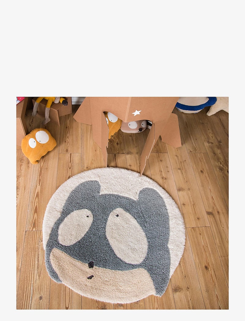 Lorena Canals - Woolable rug Astromouse - vaibad - seashell, natural, smoke blue, charcoal - 2