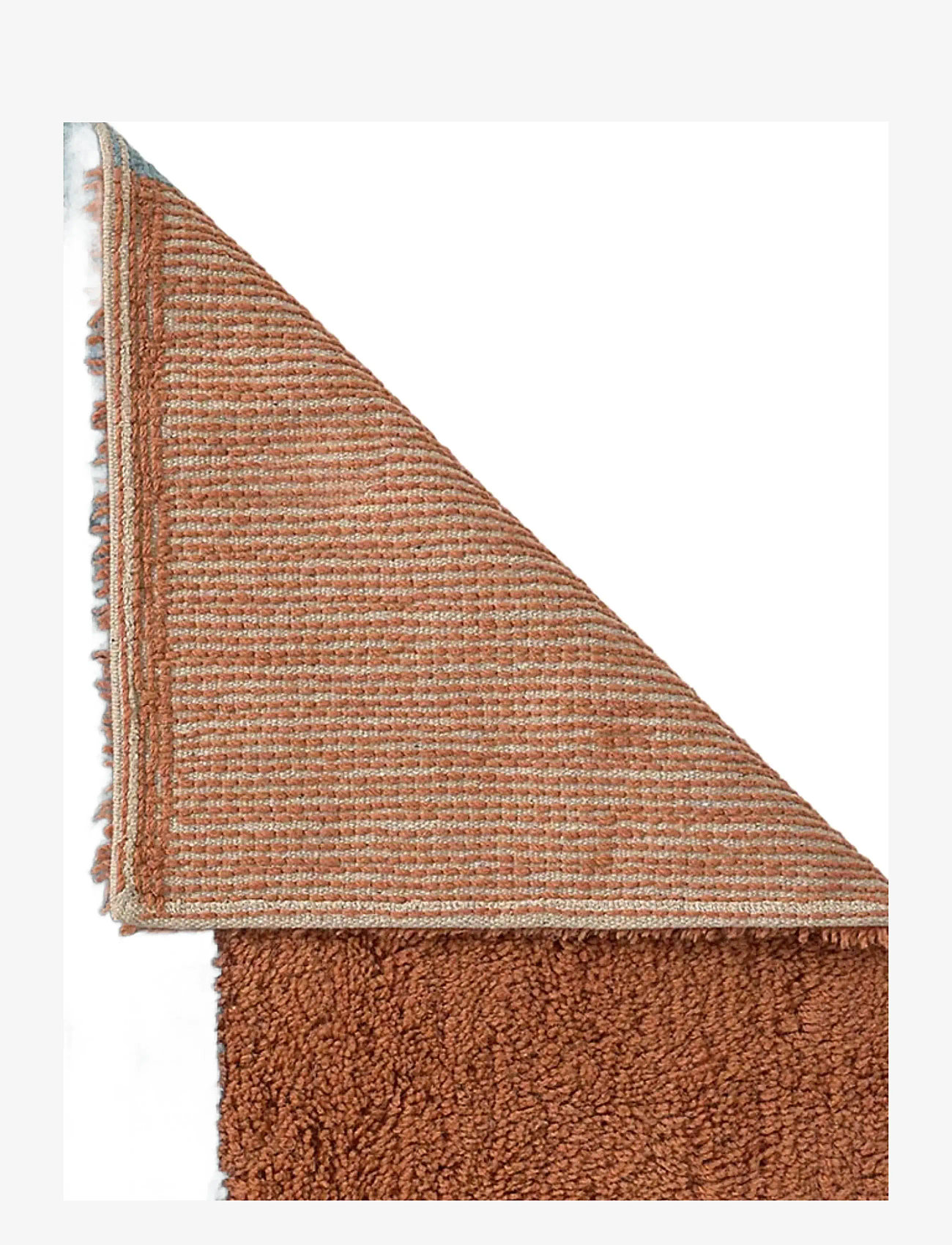 Lorena Canals - Wool Rug Chroma Cinnamon - uldtæpper - natural canvas, cinnamon,ocean blue, caramel,sand stone - 2