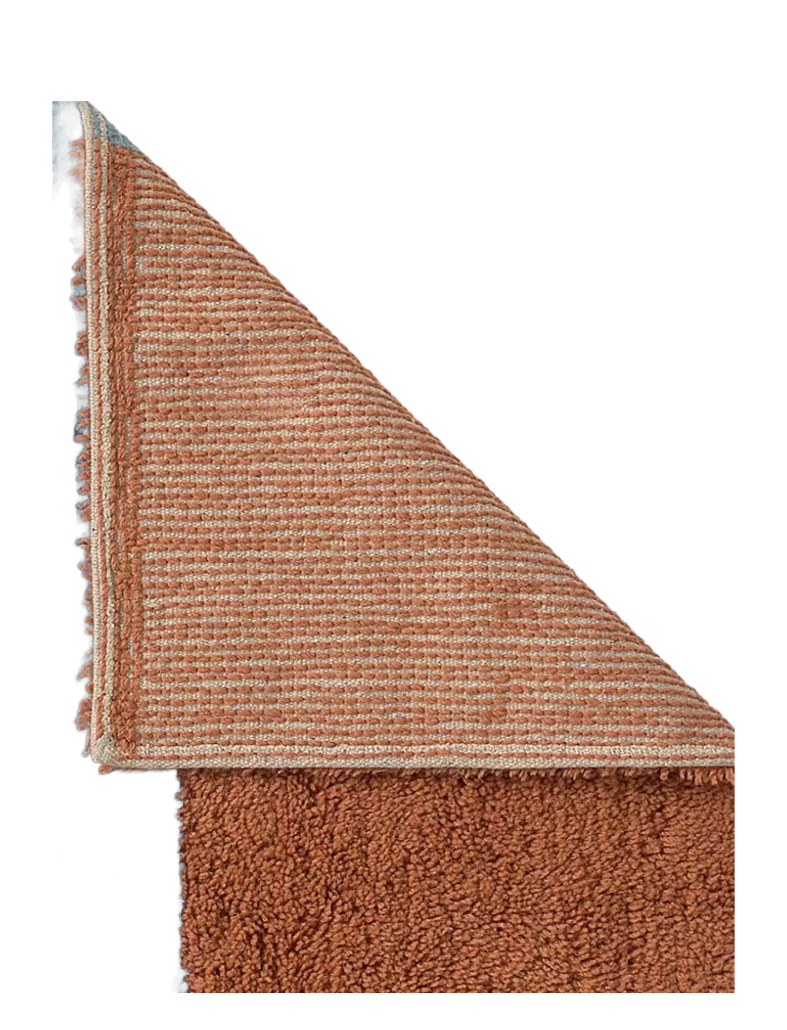 Lorena Canals - Wool Rug Chroma Cinnamon - ullmattor - natural canvas, cinnamon,ocean blue, caramel,sand stone - 2