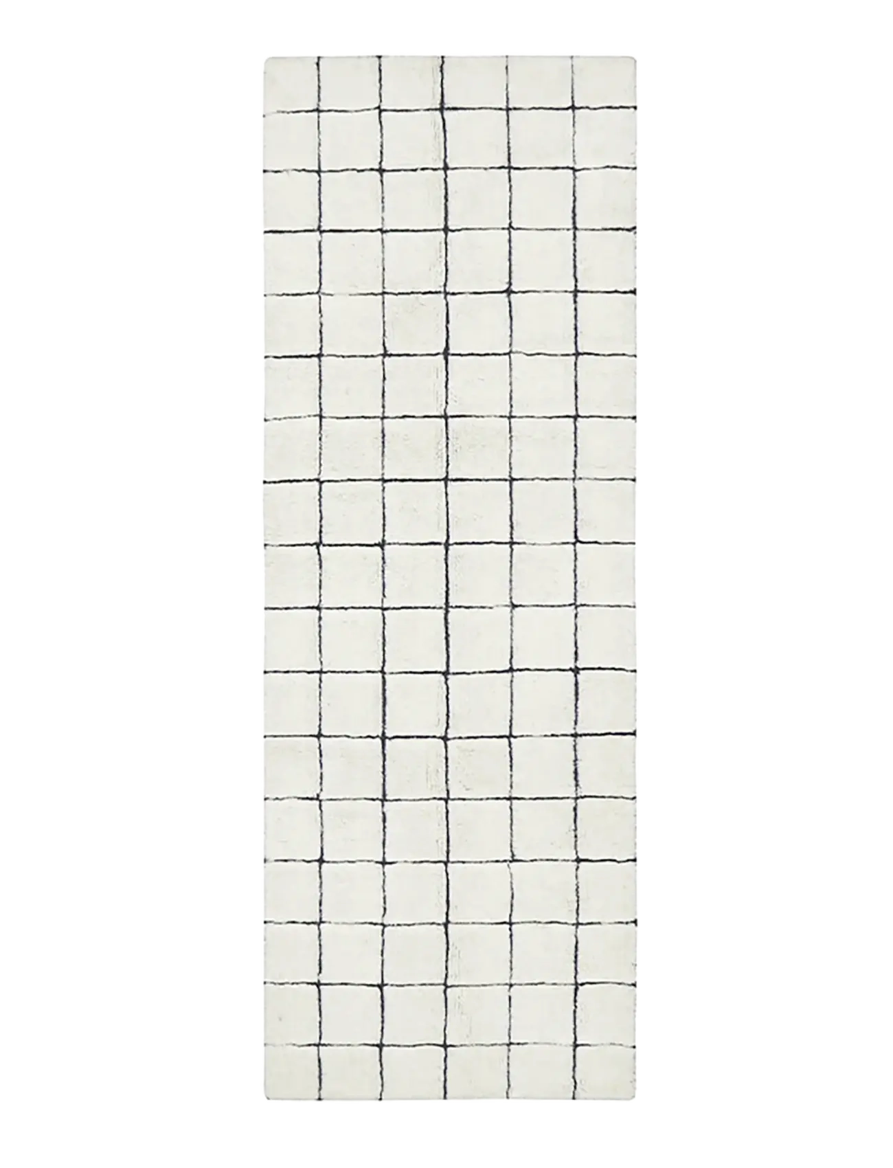Lorena Canals Woolable Rug Runner Mosaic Natural, Løber til entreen, Creme, Str: 80X 230CM