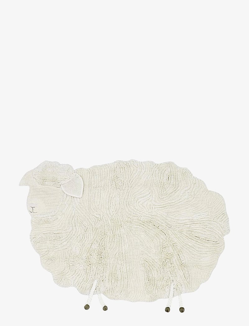 Lorena Canals - Woolable rug Pink Nose Sheep - asümmeetrilised vaibad - sheep white, frosted rose, almond frost - 0