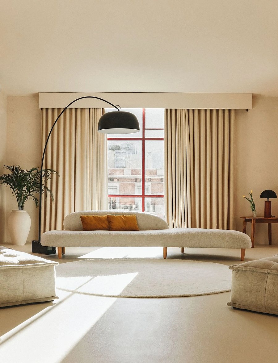 Lorena Canals - Woolable rug Rond Natural - wollteppiche - natural - 0