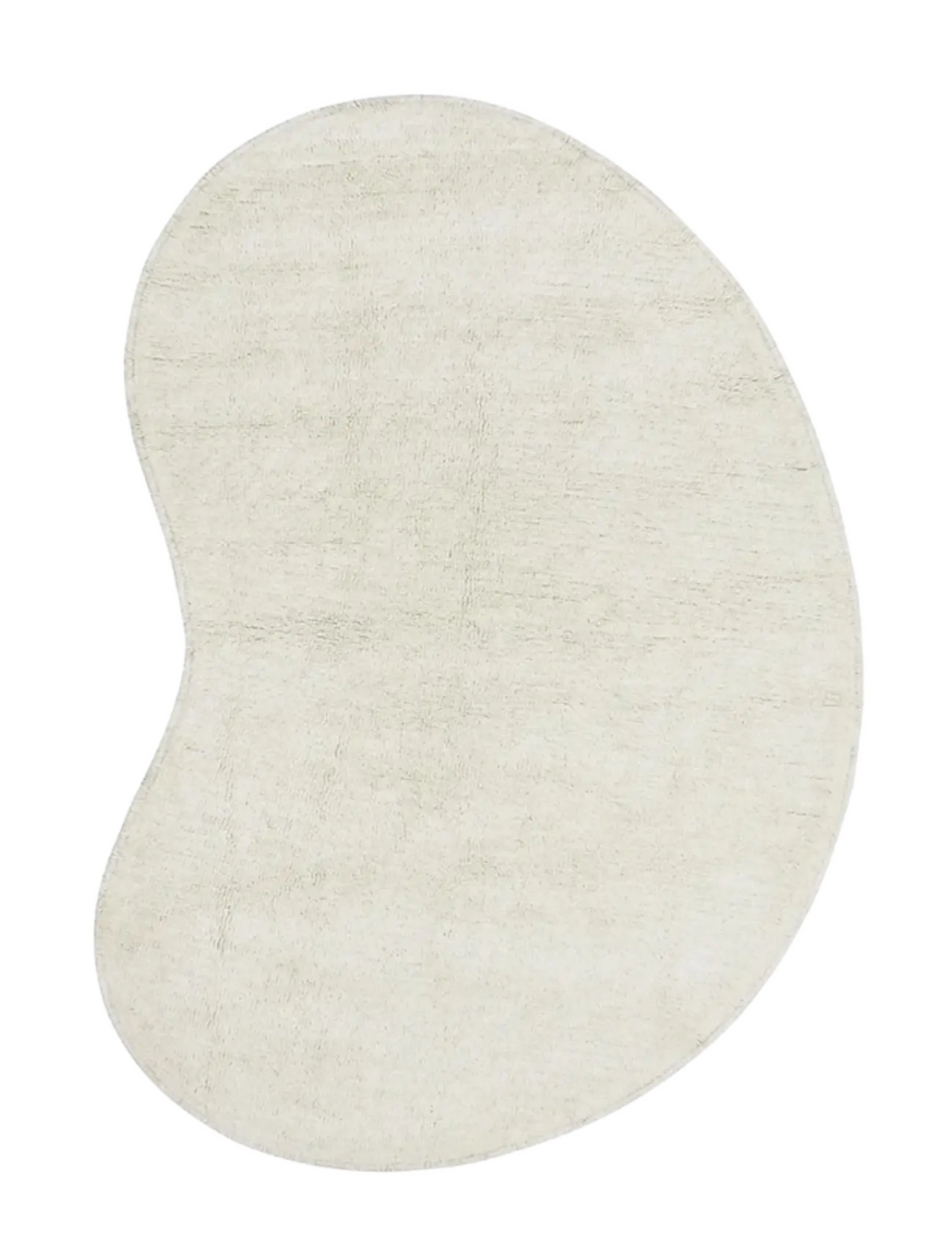 Lorena Canals Woolable Rug Silhouette Natural, Uldtæppe, Creme, Str: 150X 200CM