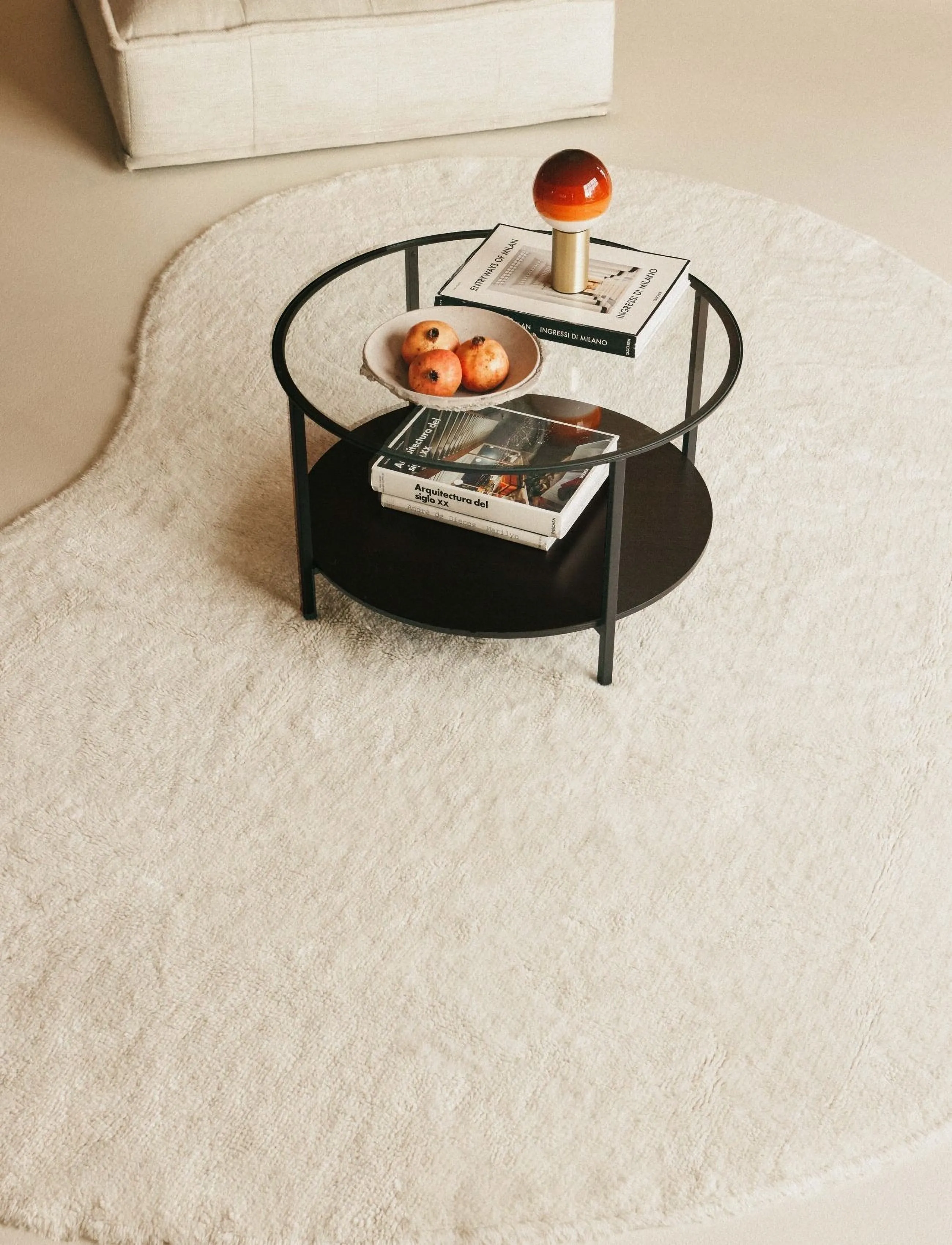Lorena Canals - Woolable rug Silhouette Natural - wollteppiche - natural - 2