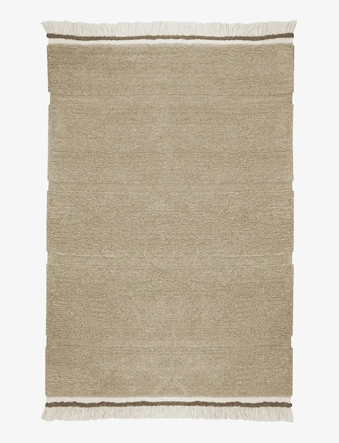 Lorena Canals - Woolable rug Steppe - Sheep Beige - uldtæpper - sheep beige - 1