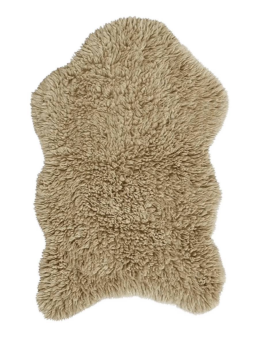 Lorena Canals - Woolable rug Woolly - Sheep Beige - asymmetrische teppiche - sheep beige - 1