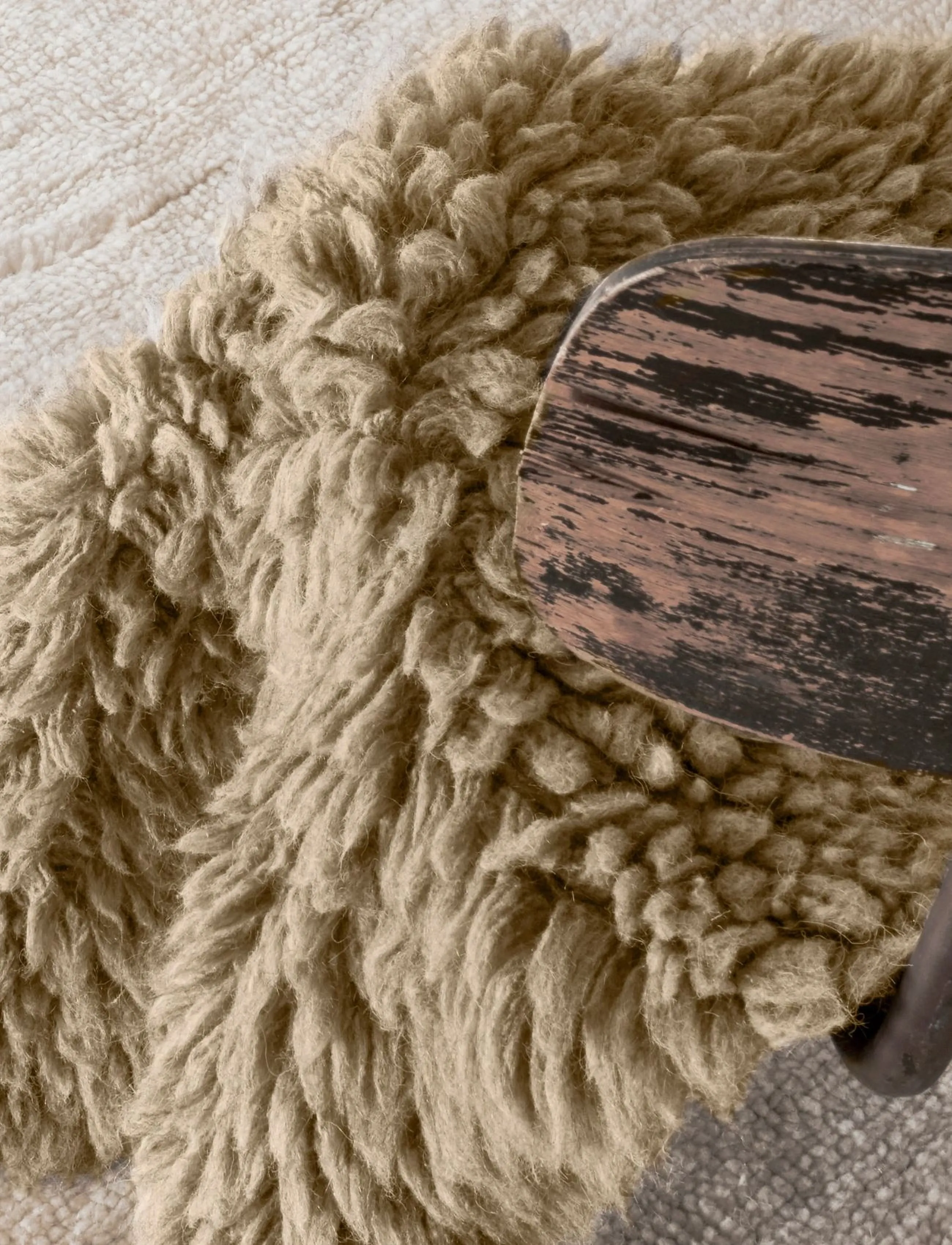 Lorena Canals - Woolable rug Woolly - Sheep Beige - asümmeetrilised vaibad - sheep beige - 3