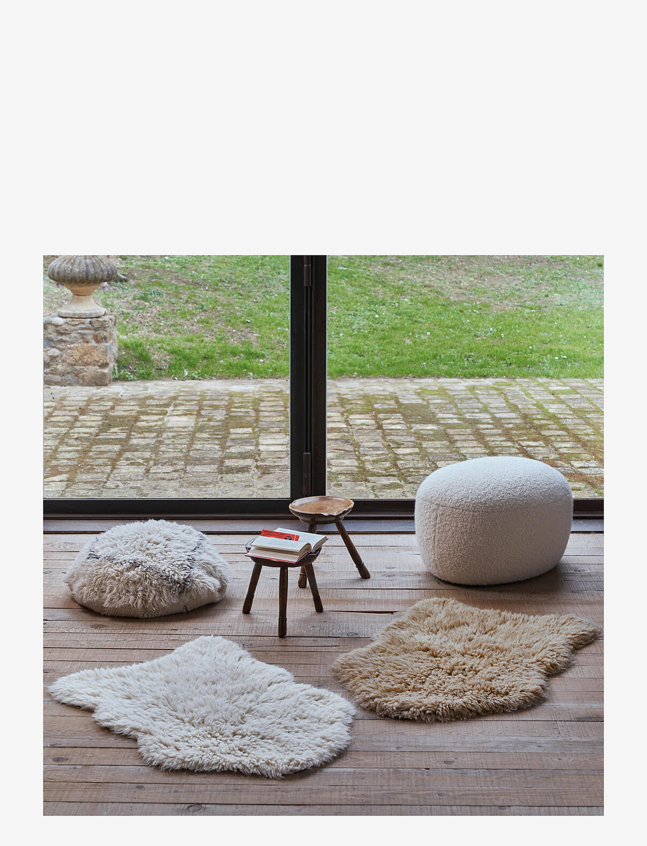 Lorena Canals - Woolable rug Woolly - Sheep Beige - julegaver under 1000kr - sheep beige - 2