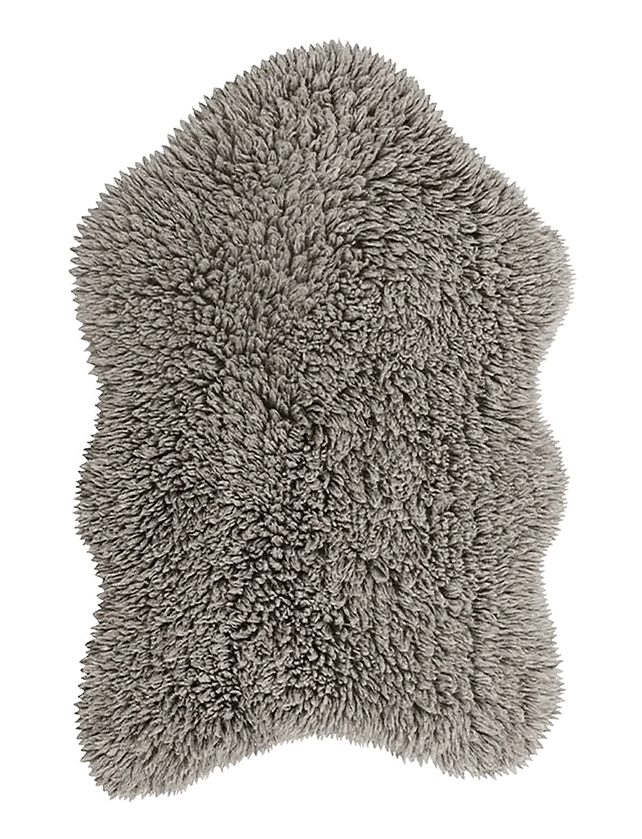 Lorena Canals - Woolable rug Woolly - Sheep Grey - asymmetrische teppiche - sheep grey - 1