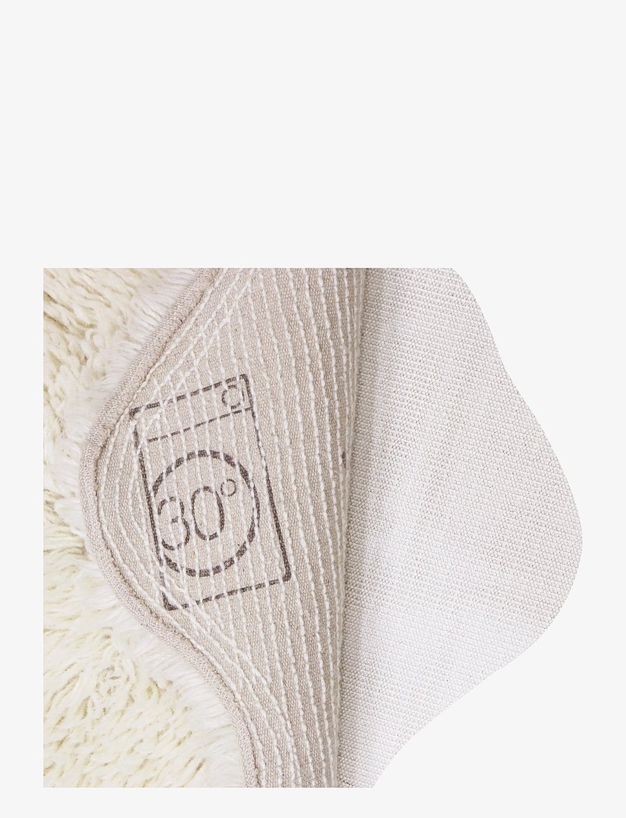 Lorena Canals - Woolable rug Woolly - Sheep White - asymmetrische teppiche - sheep white - 2