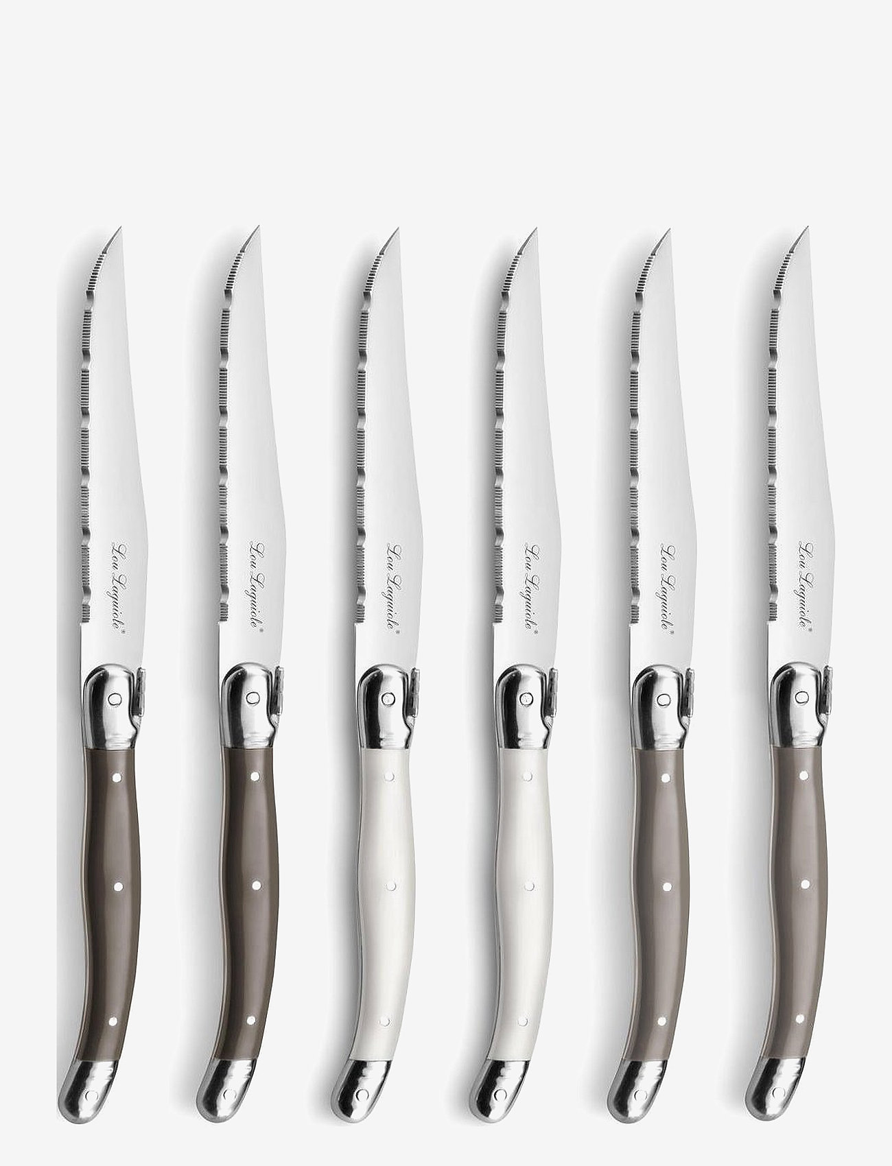 Lou Laguiole - Tradition Steak Knifes  6-pcs - knivsæt - multi - 0