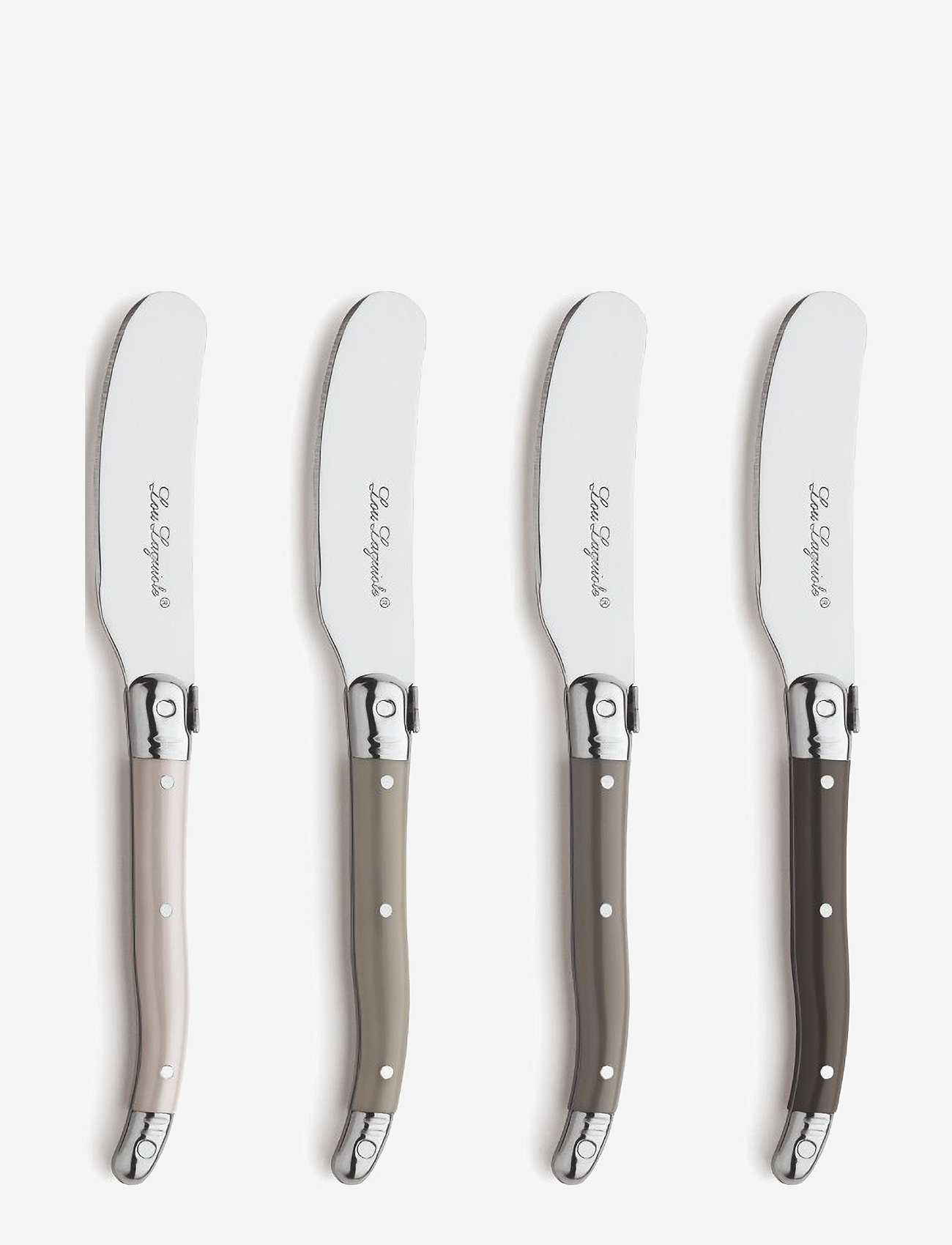 Lou Laguiole - Tradition Butter Knifes 4-pcs - knivsæt - multi - 1