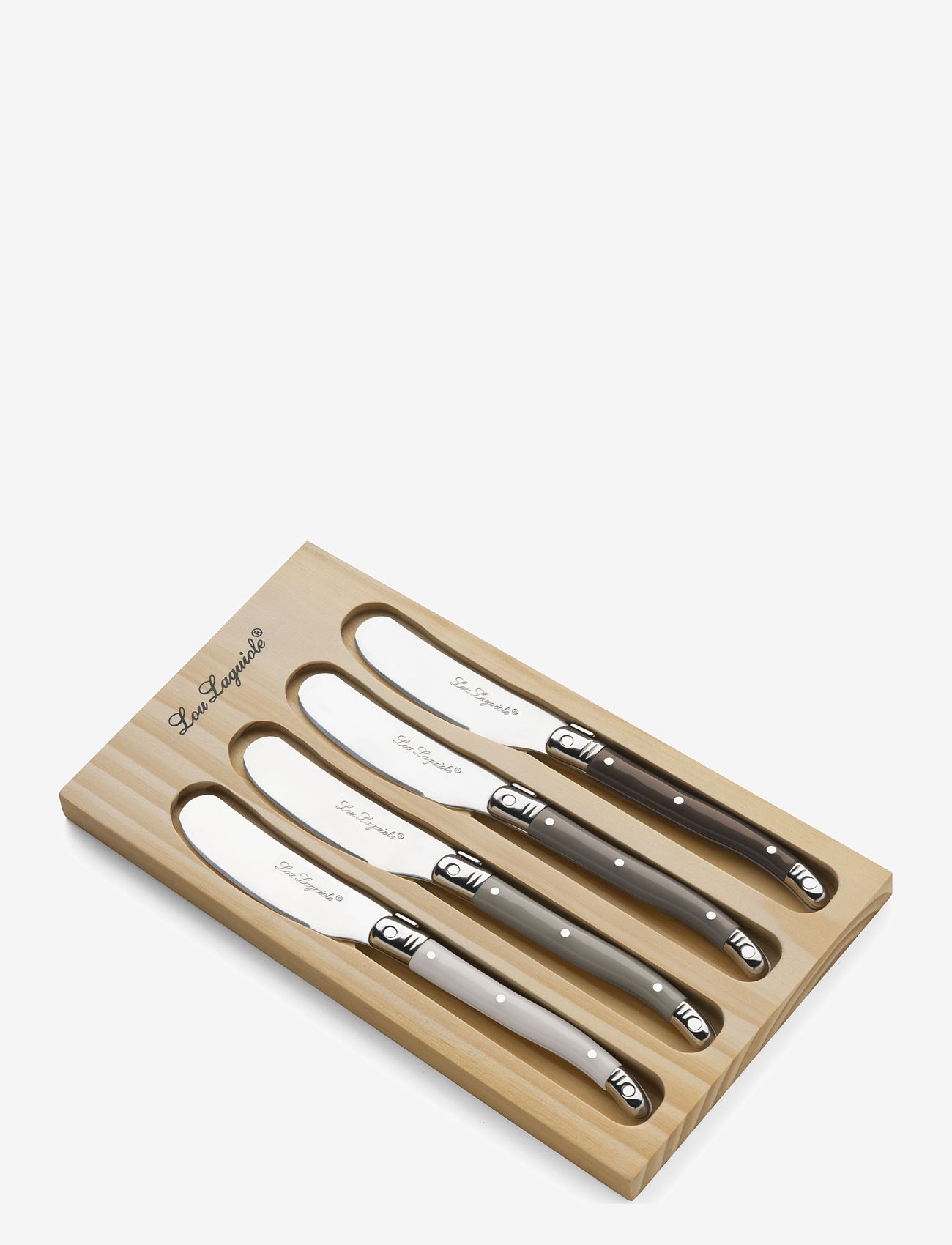 Lou Laguiole - Tradition Butter Knifes 4-pcs - knivsæt - multi - 2