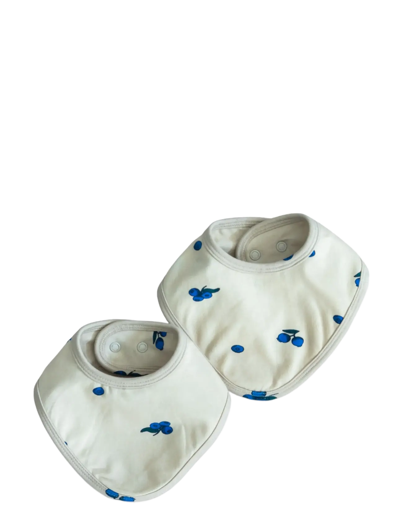 LouieLouie Bibs -jersey 2 pack - Lacītes - BLUEBERRY / white