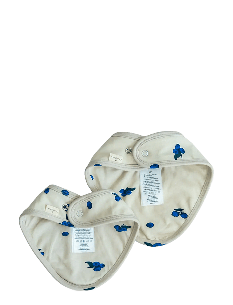 LouieLouie - Bibs -jersey 2 pack - lätzchen - blueberry - 1