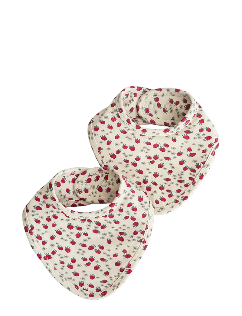 LouieLouie - Bibs -jersey 2 pack - lätzchen - petit raspberries - 0