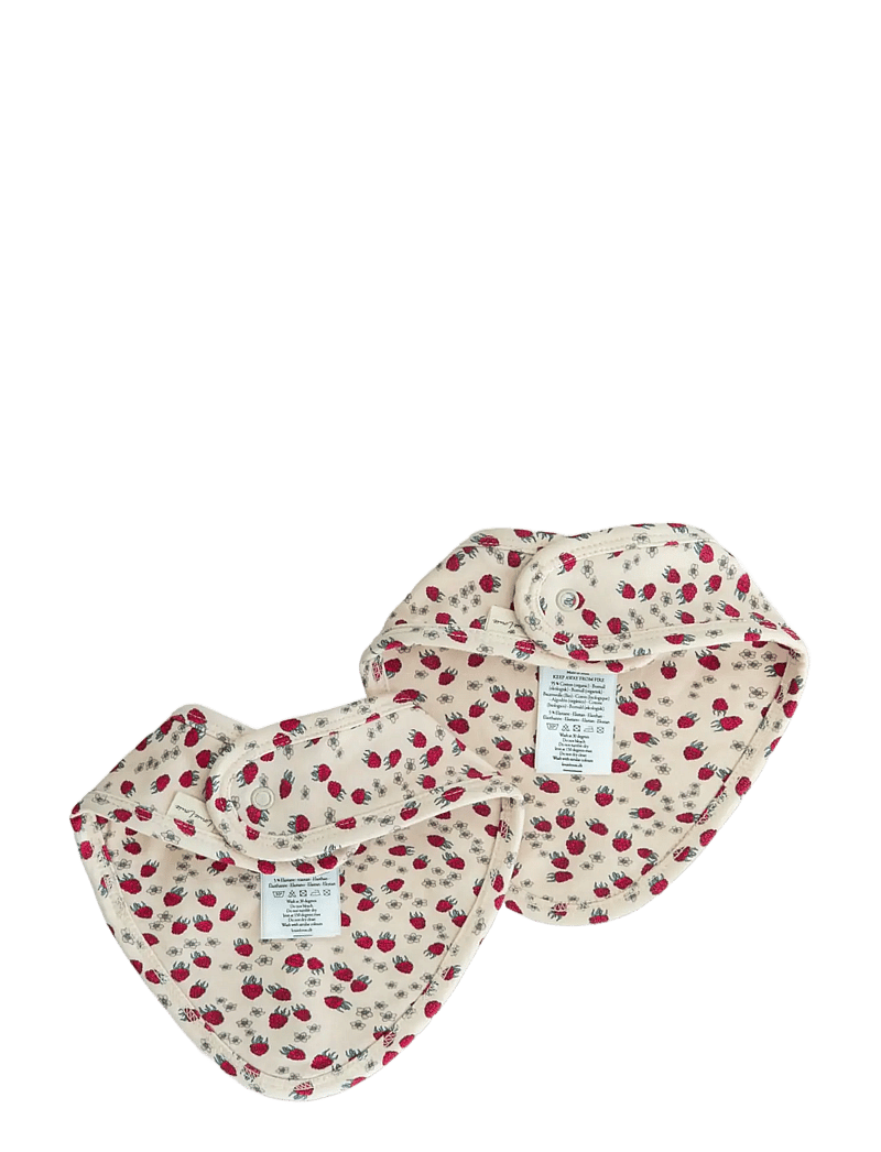 LouieLouie - Bibs -jersey 2 pack - lätzchen - petit raspberries - 1
