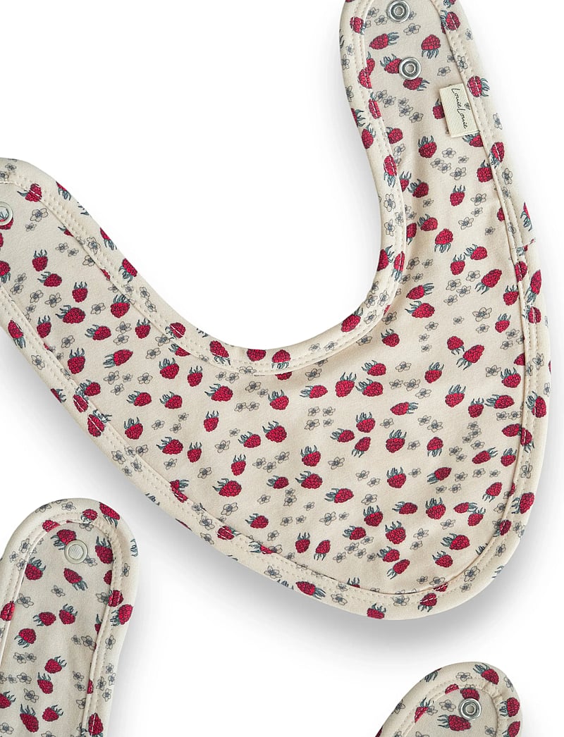 LouieLouie - Bibs -jersey 2 pack - lätzchen - petit raspberries - 2