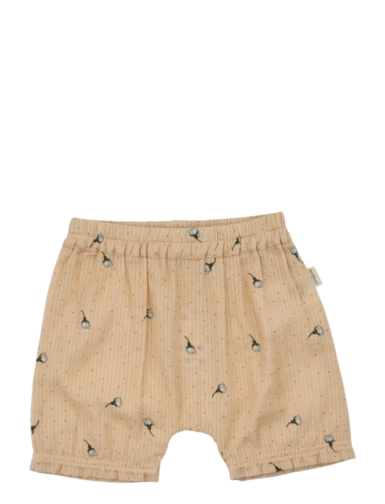 LouieLouie Noelle Bloomers - Seersucker - Shorts - WHITE FLOWERS ROSE / cream