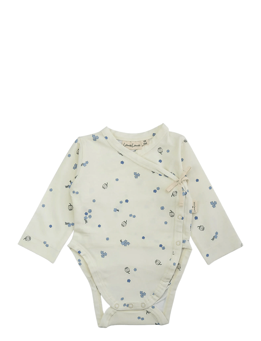 LouieLouie - Wrap body - Jersey - shoppa efter ålder - forget-me-not - 0