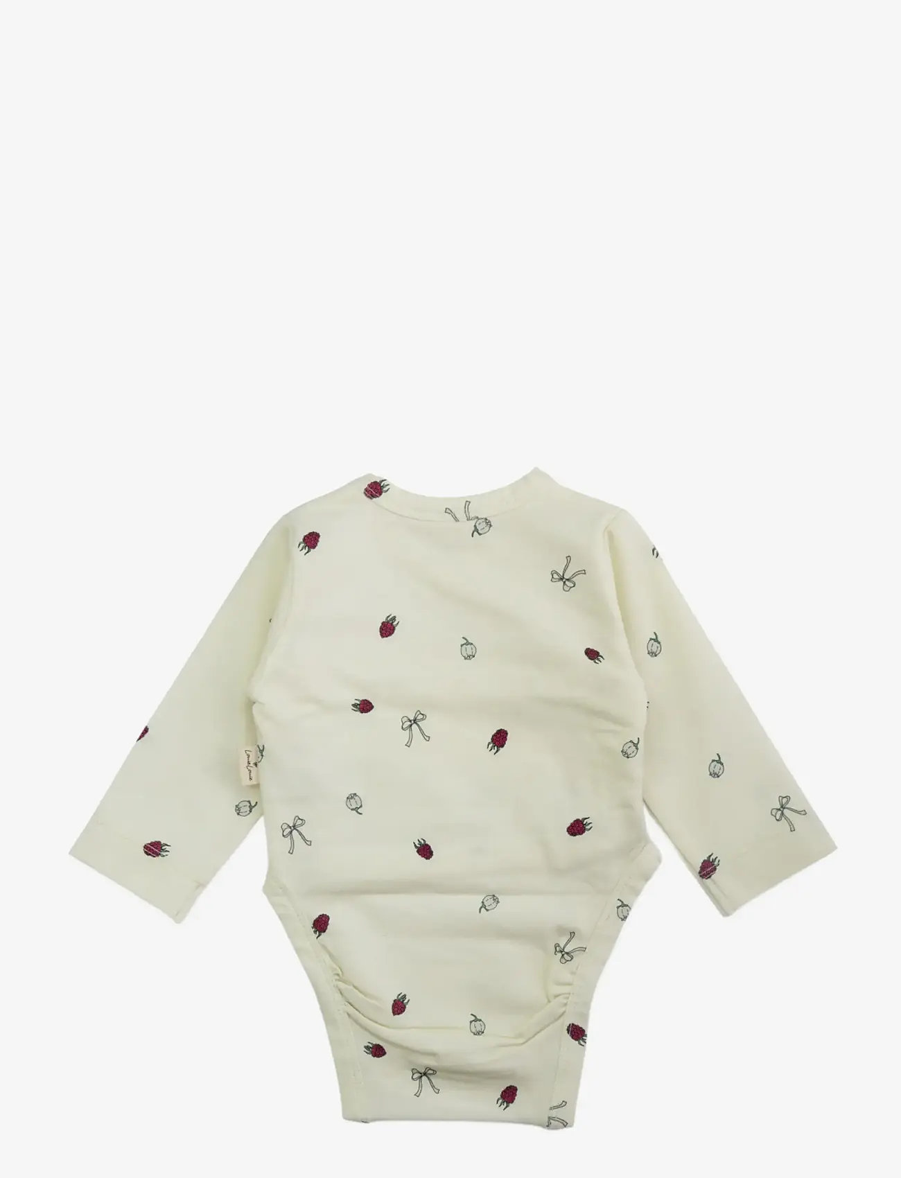 LouieLouie - Wrap body - Jersey - shop efter alder - raspberry and flowers - 1