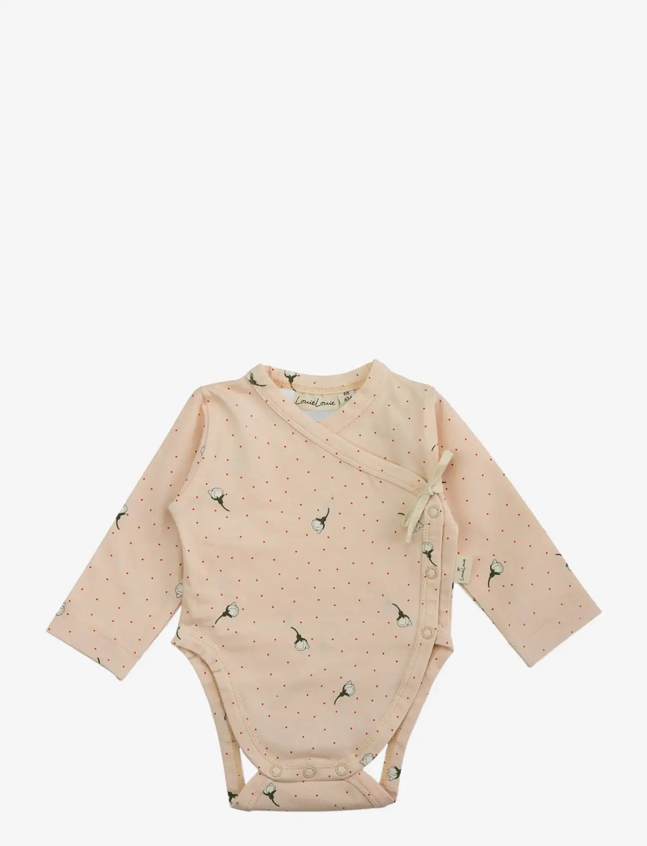 LouieLouie - Wrap body - Jersey - osta vanuse järgi - white flowers rose - 0