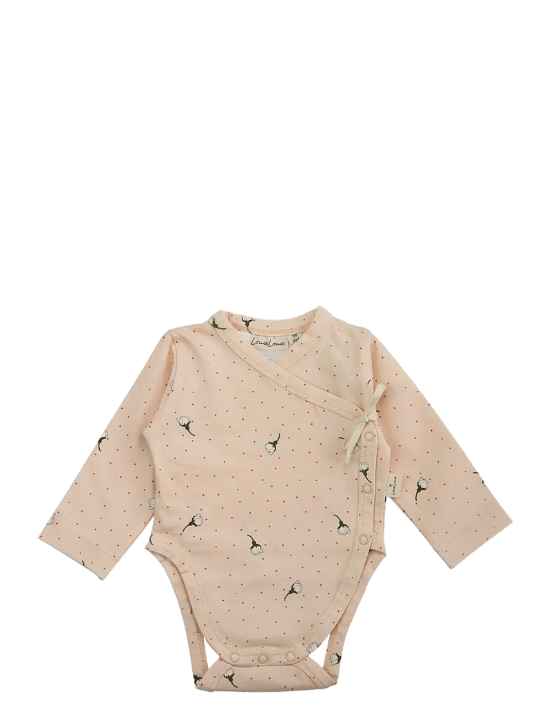 LouieLouie - Wrap body - Jersey - osta vanuse järgi - white flowers rose - 0