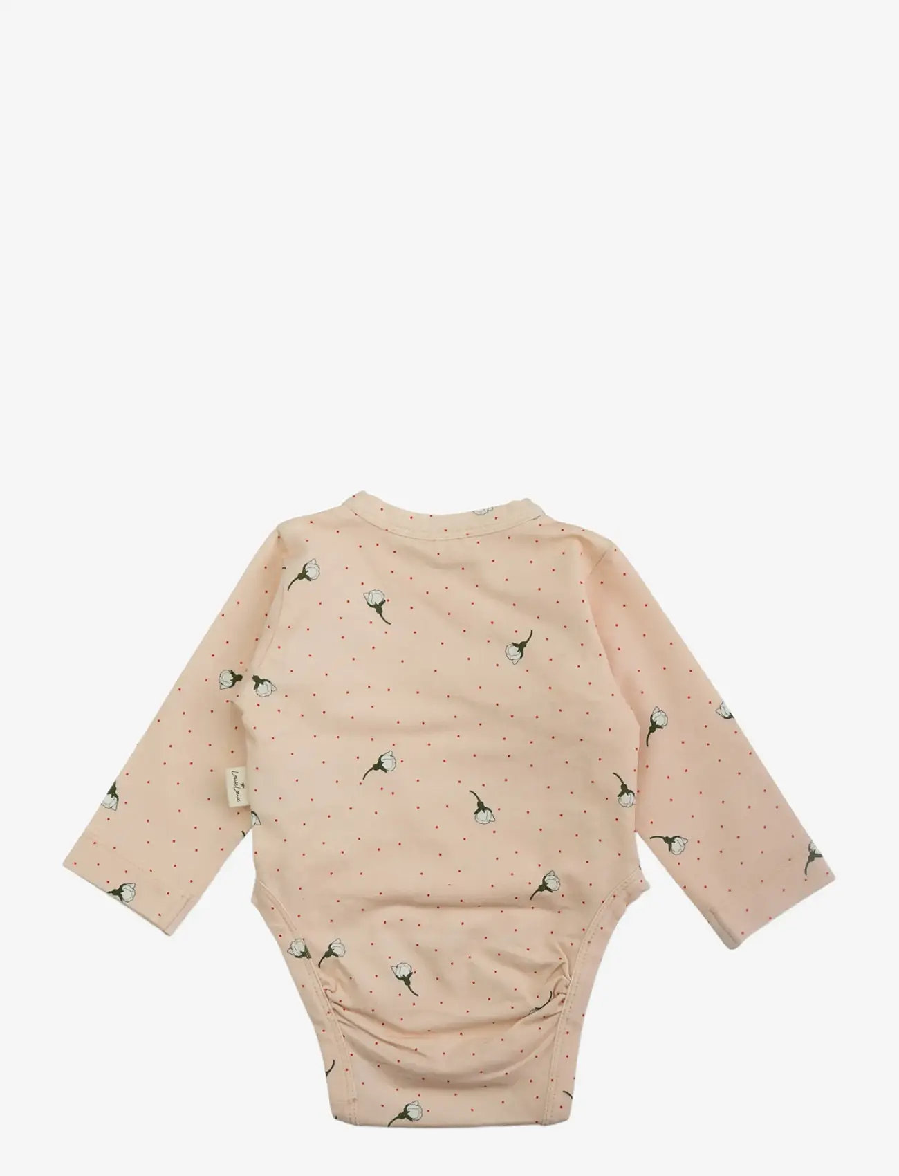 LouieLouie - Wrap body - Jersey - osta vanuse järgi - white flowers rose - 1