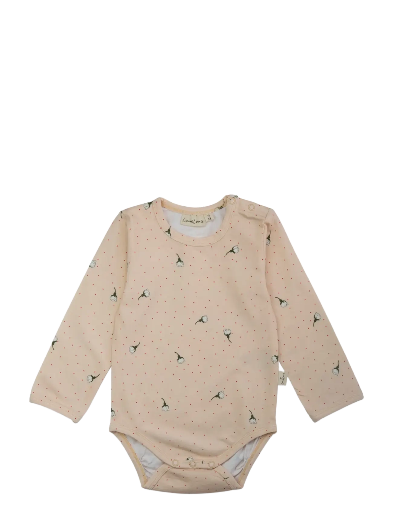 LouieLouie Louie Bodystocking - Jersey - Smėlinukai - WHITE FLOWERS ROSE / pink/rose