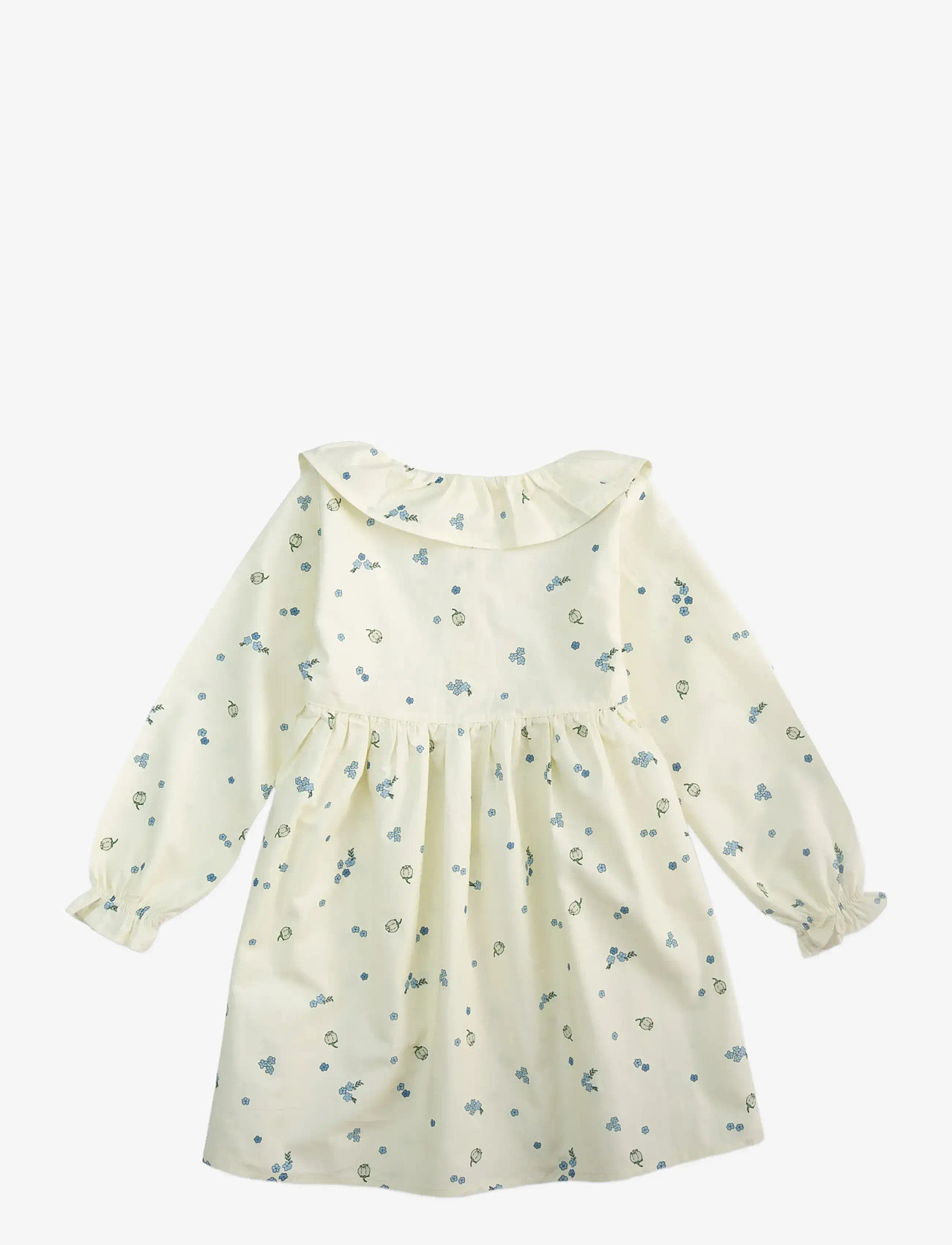 LouieLouie - Lilly dress - Poplin - langærmede babykjoler - forget-me-not - 1