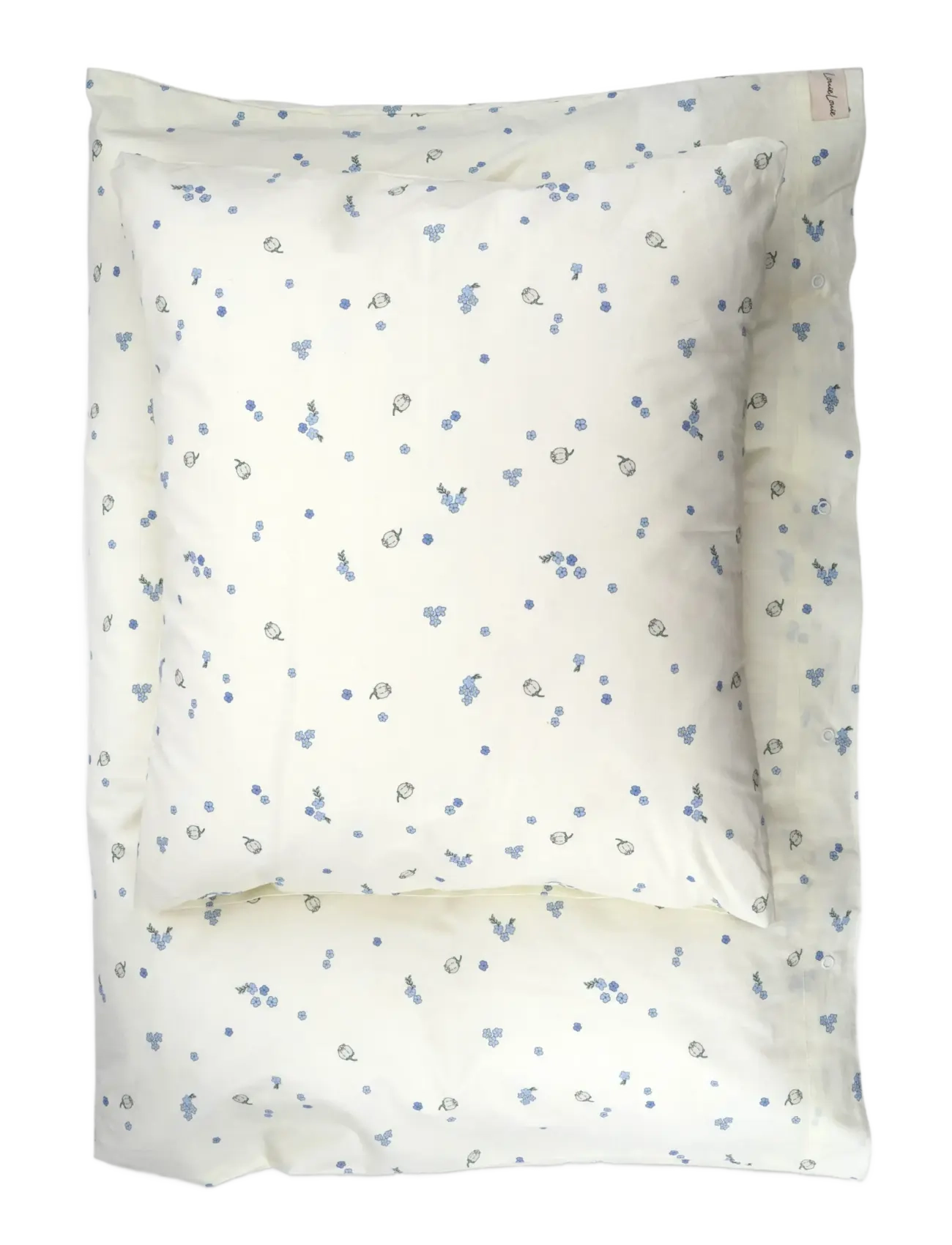 LouieLouie - Bedding -Poplin - gode sommertilbud - forget-me-not - 1