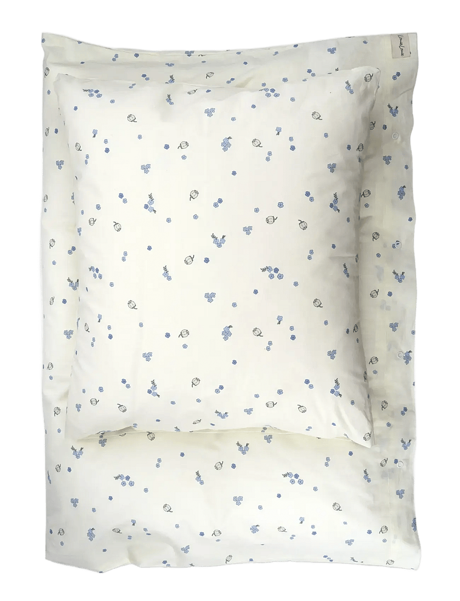 LouieLouie - Bedding -Poplin - sommerschnäppchen - forget-me-not - 1