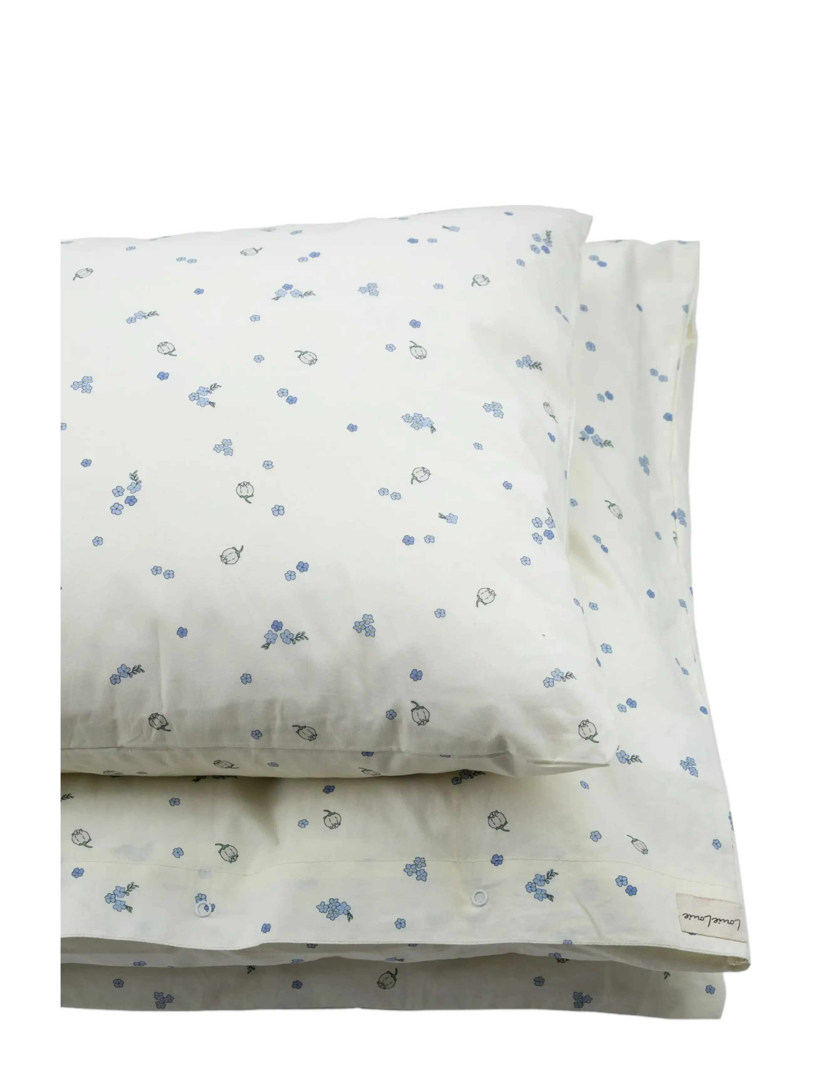 LouieLouie - Bedding -Poplin - gode sommertilbud - forget-me-not - 2