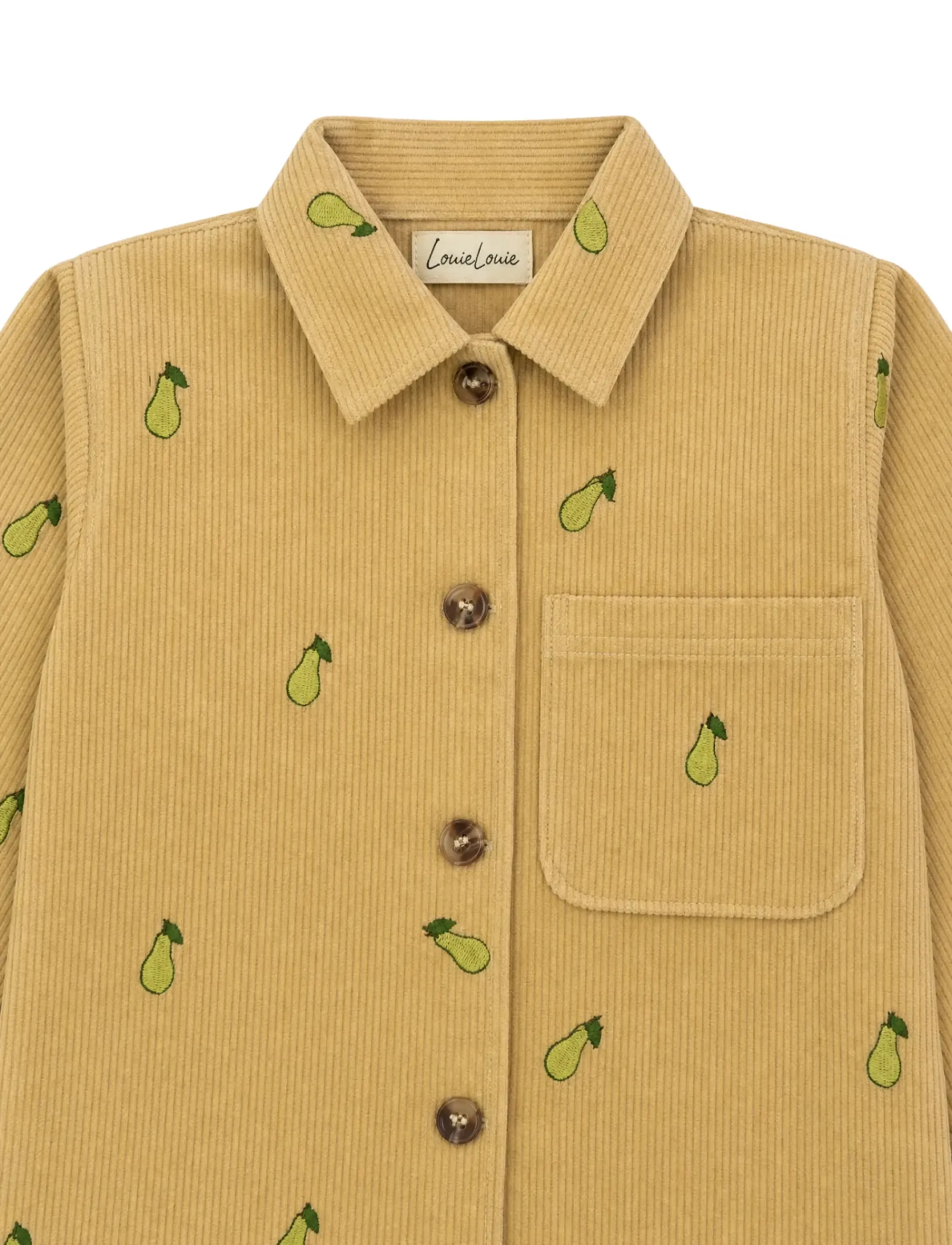 LouieLouie - Elliot jacket - Courdroy - teksatagid - pear fall - emb - 3