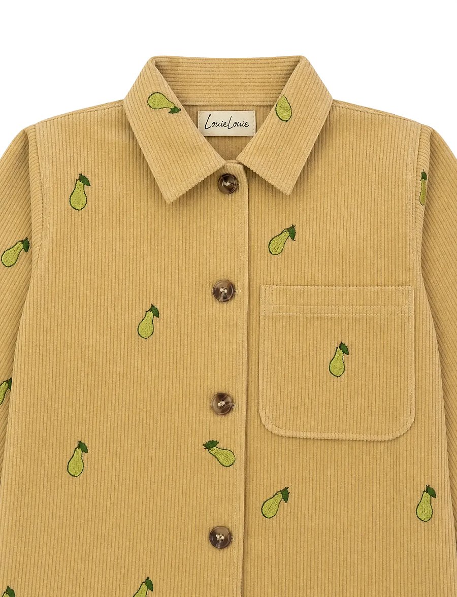 LouieLouie - Elliot jacket - Courdroy - teksatagid - pear fall - emb - 3