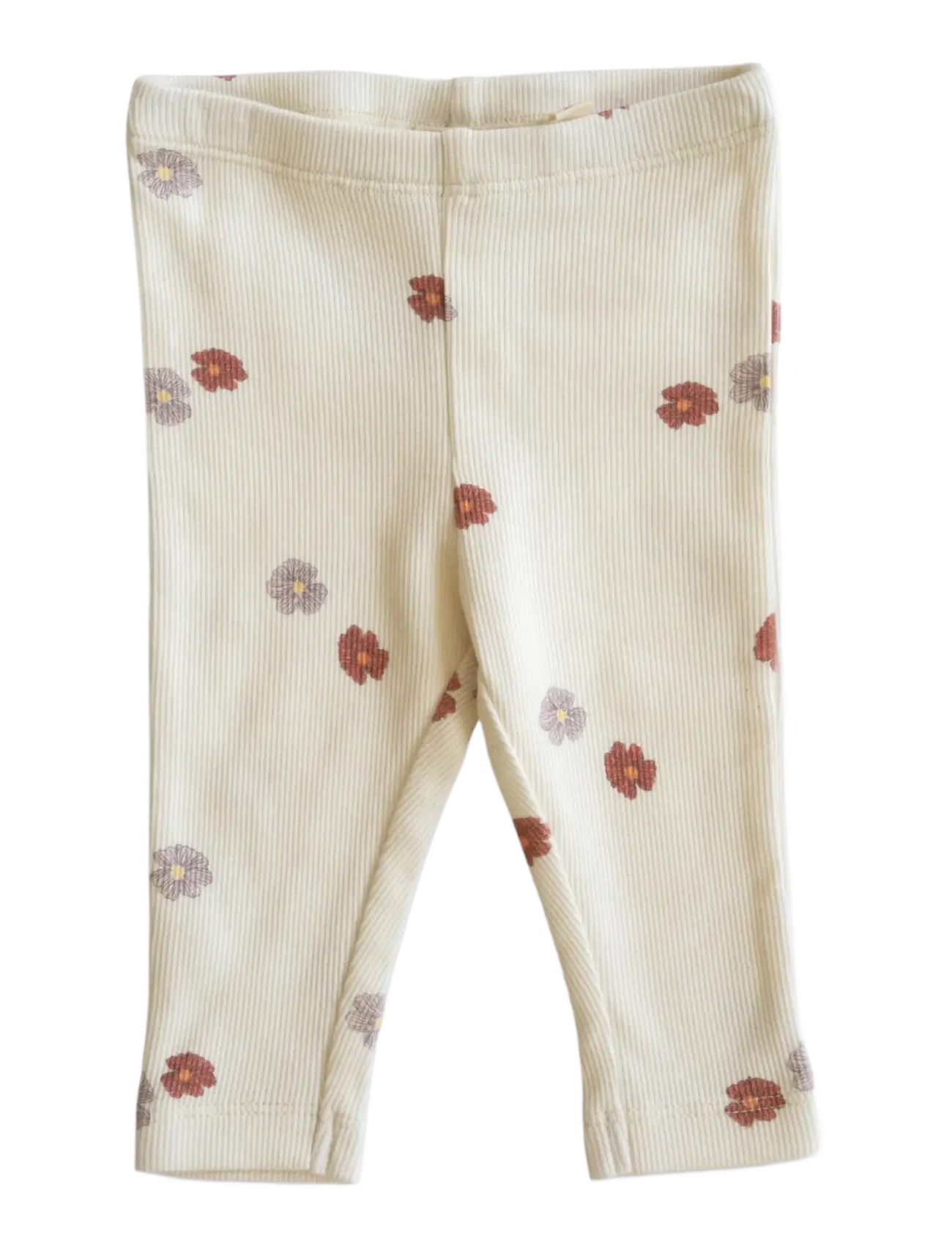 LouieLouie Louie Leggings - Rib 2x1 - Shop by age - COSMOS / cream
