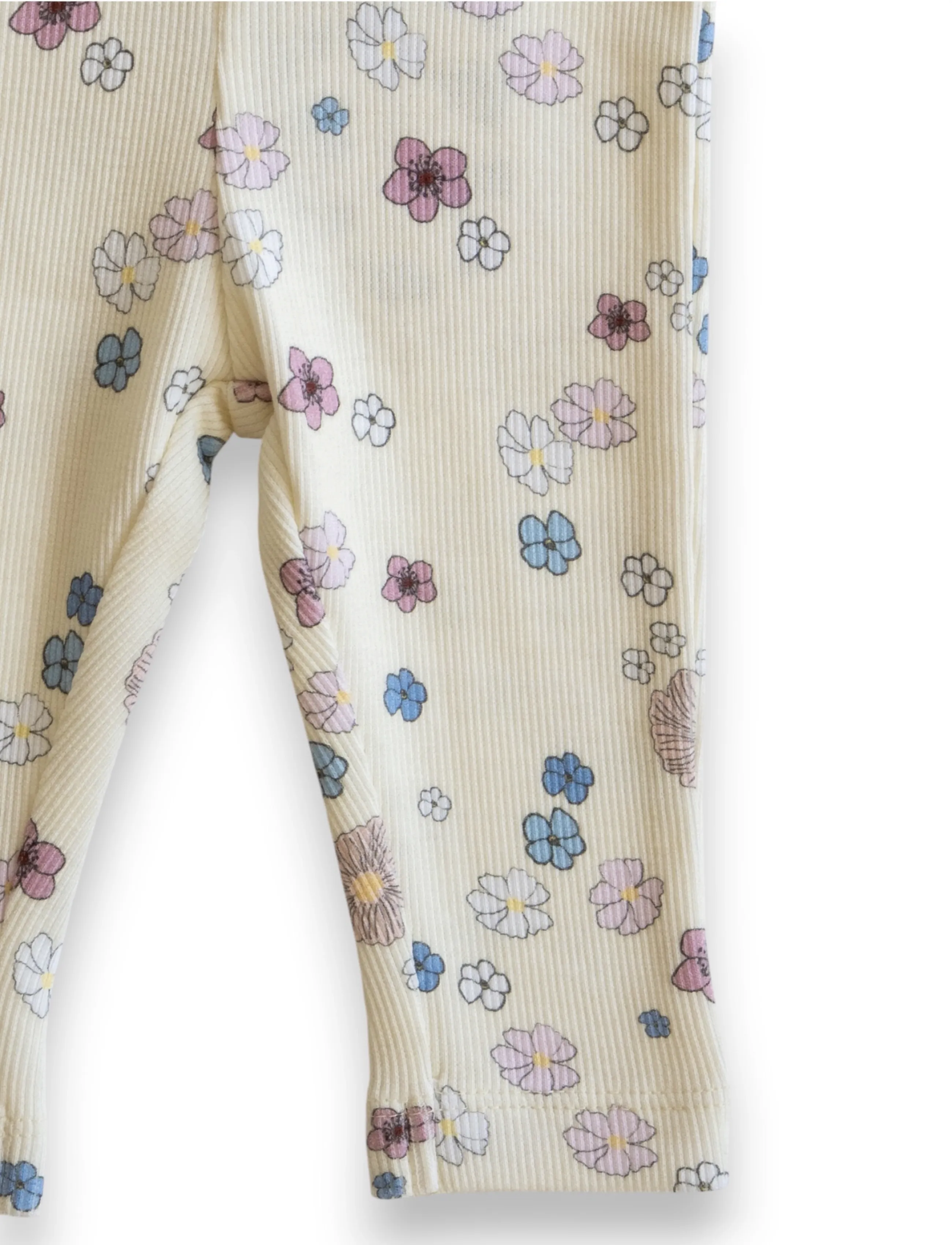 LouieLouie - Louie Leggings - Rib 2x1 - leggings - flowering - 2