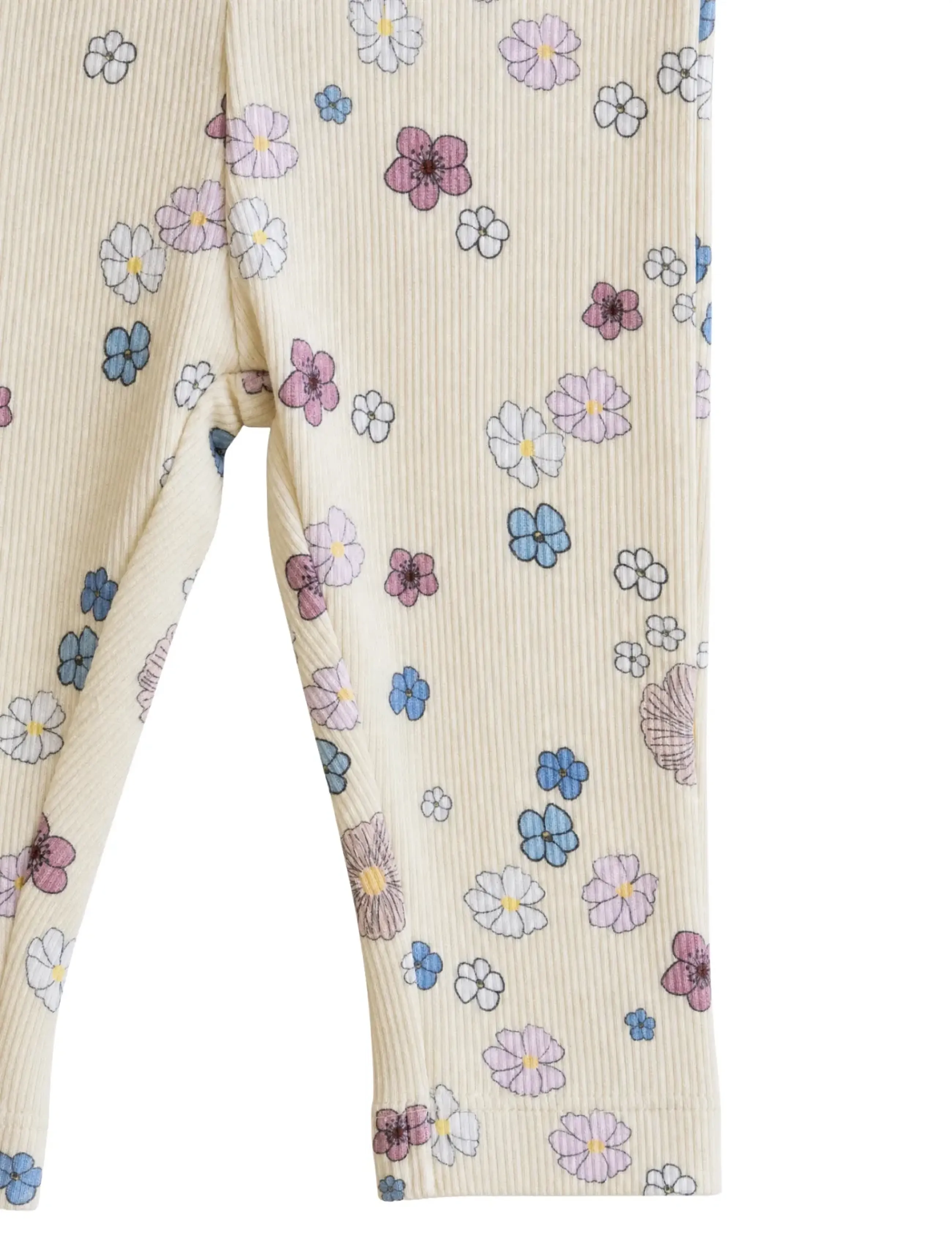 LouieLouie - Louie Leggings - Rib 2x1 - leggings - flowering - 3