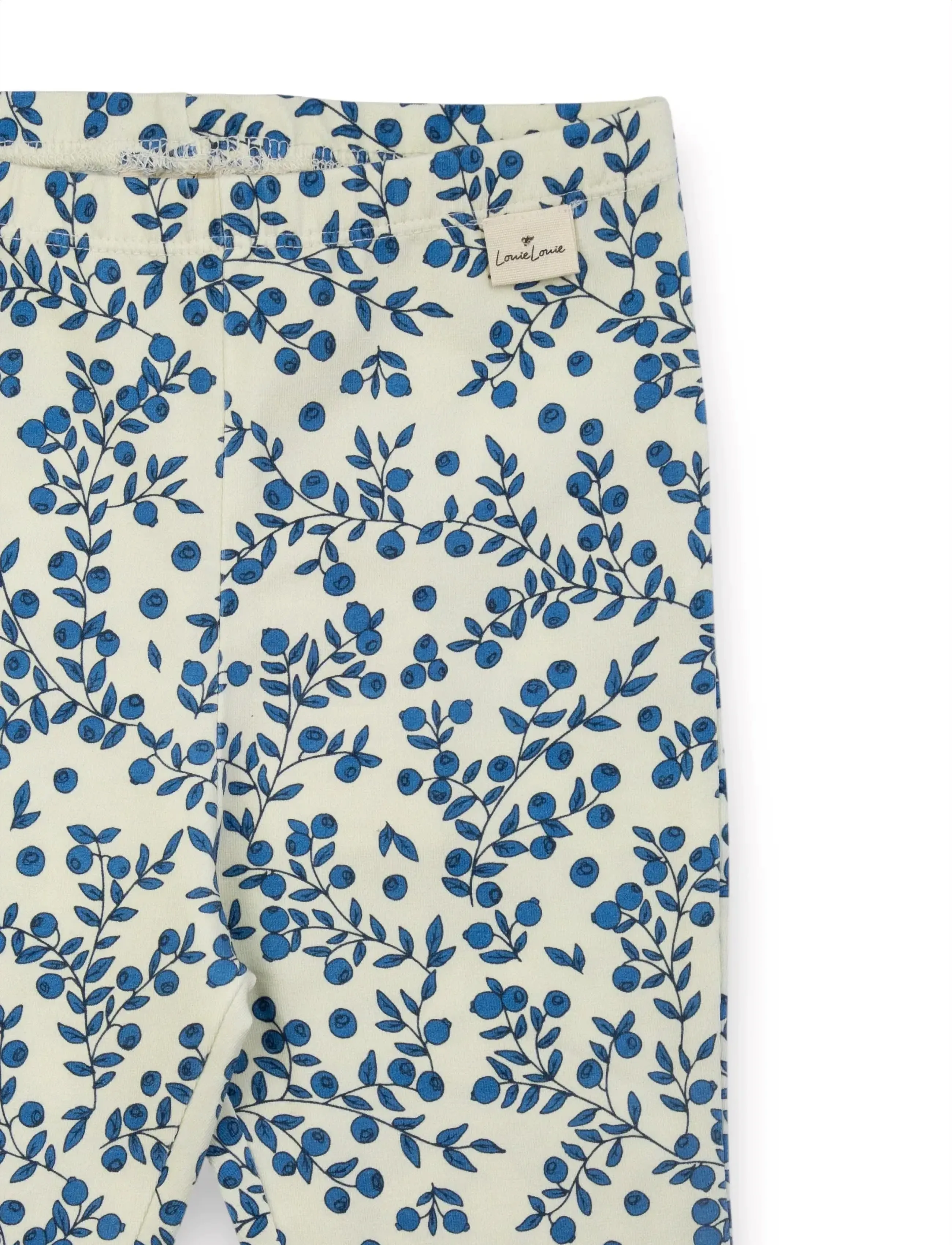 LouieLouie - Louie Leggings - Jersey - babybukser - blueberry branches - 2