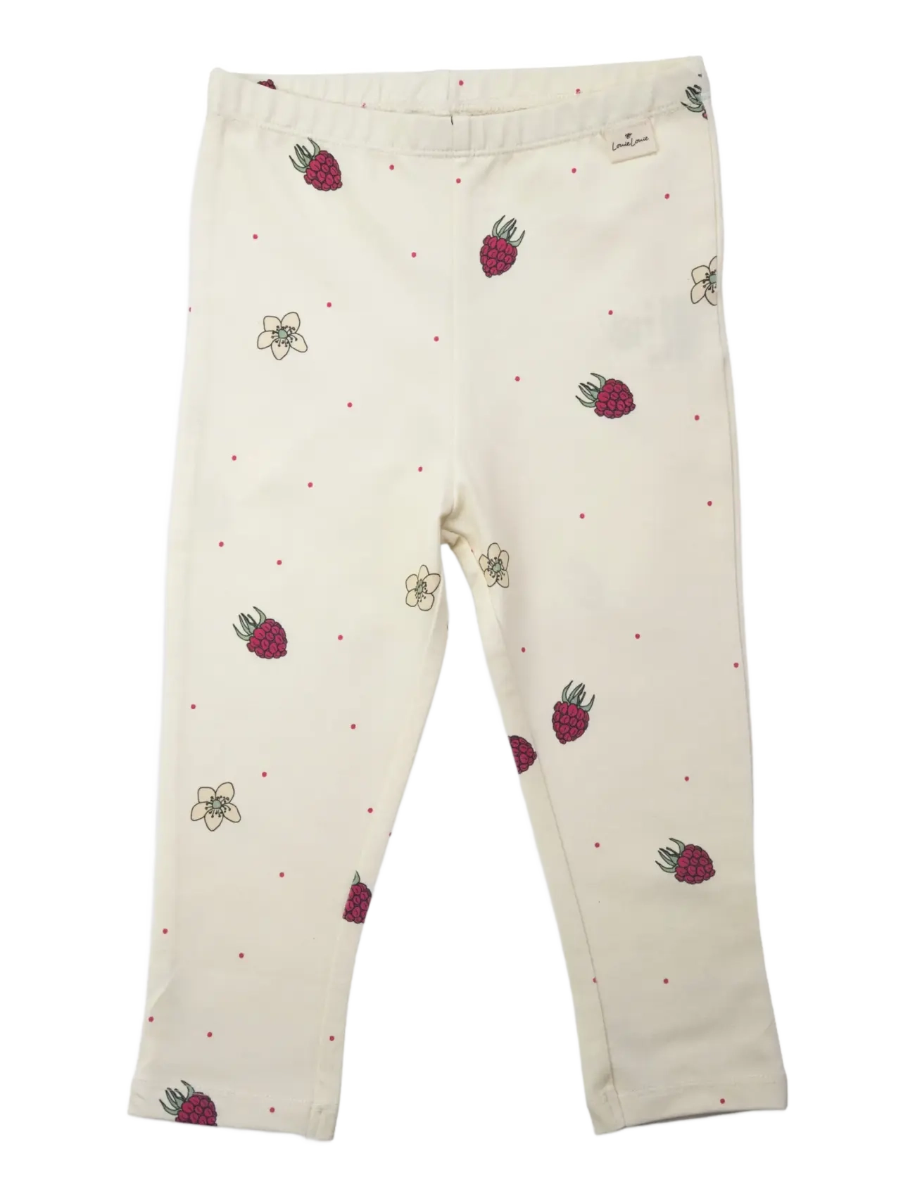 LouieLouie Louie Leggings - Jersey - Bukser - RASPBERRY DREAM / cream